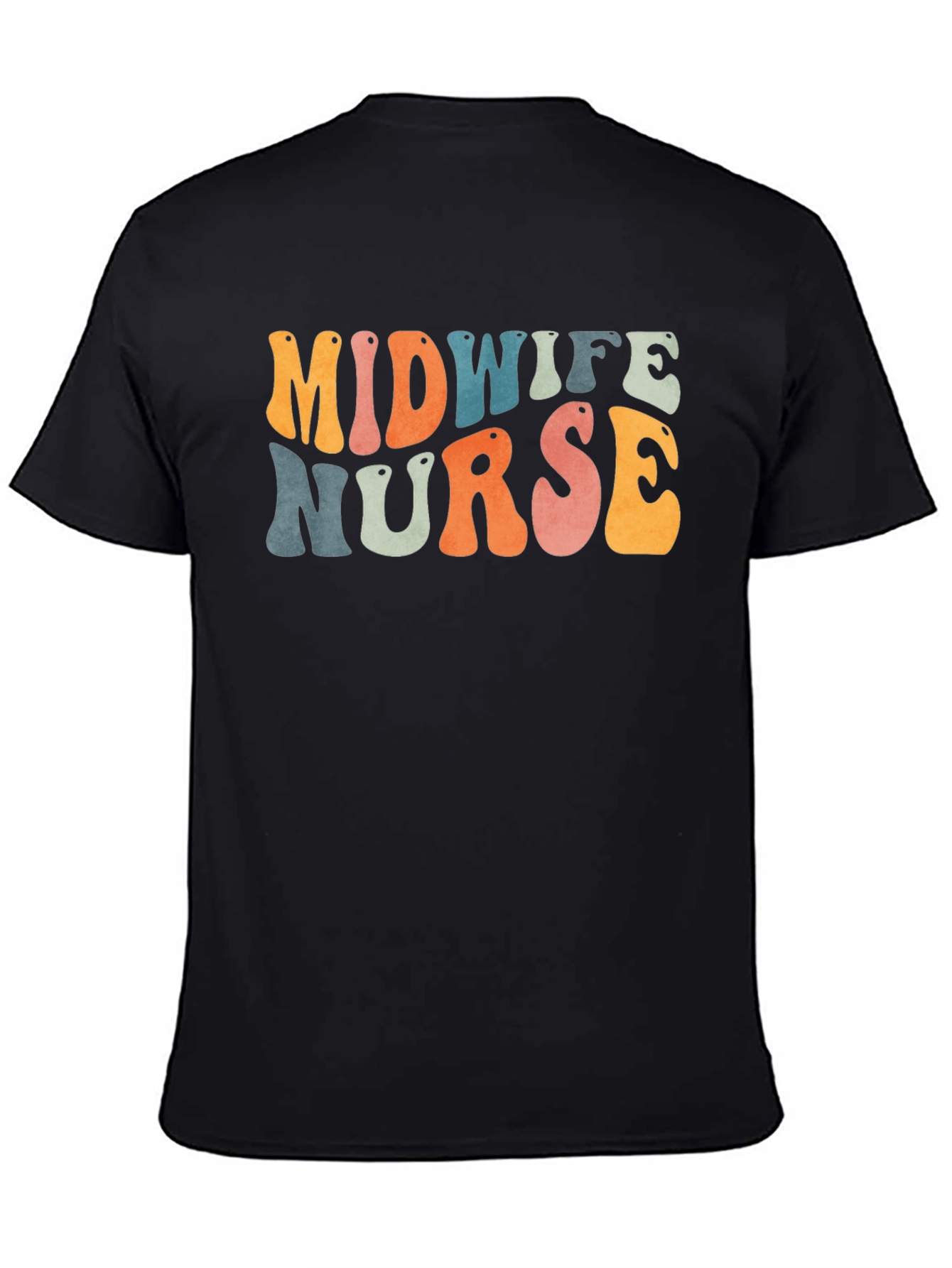 Midwife Nurse Retro Graphic Tee