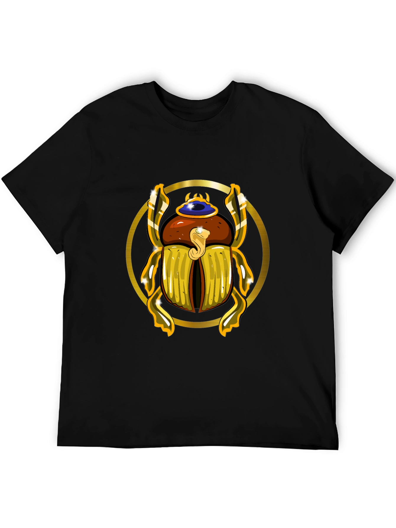 Egyptian Scarab Beetle T-Shirt - Unique Graphic Tee