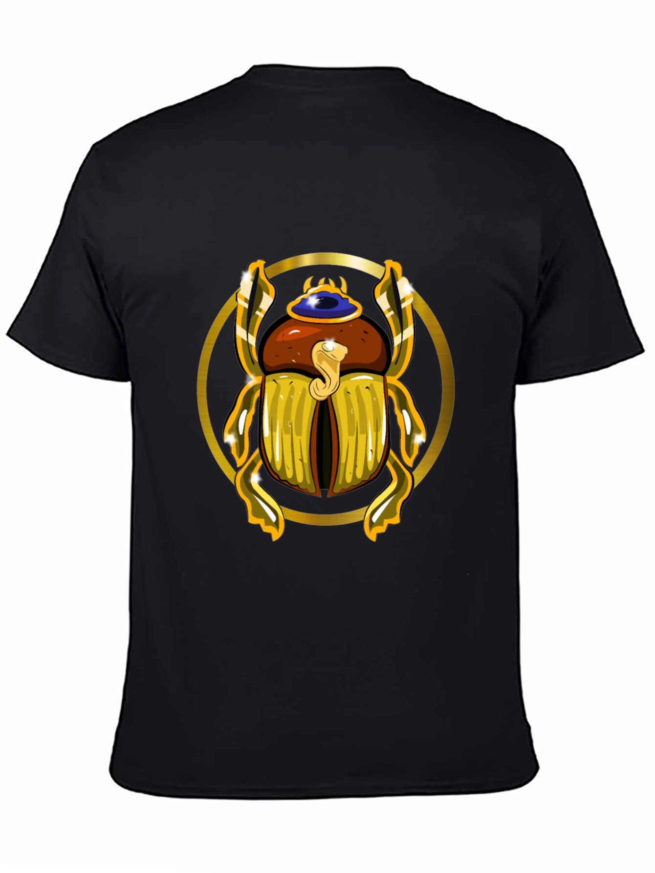 Egyptian Scarab Beetle T-Shirt - Unique Graphic Tee