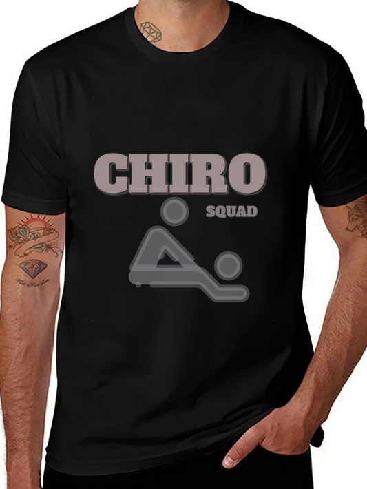 Chiro Squad Graphic T-Shirt - Chiropractic Humor Tee