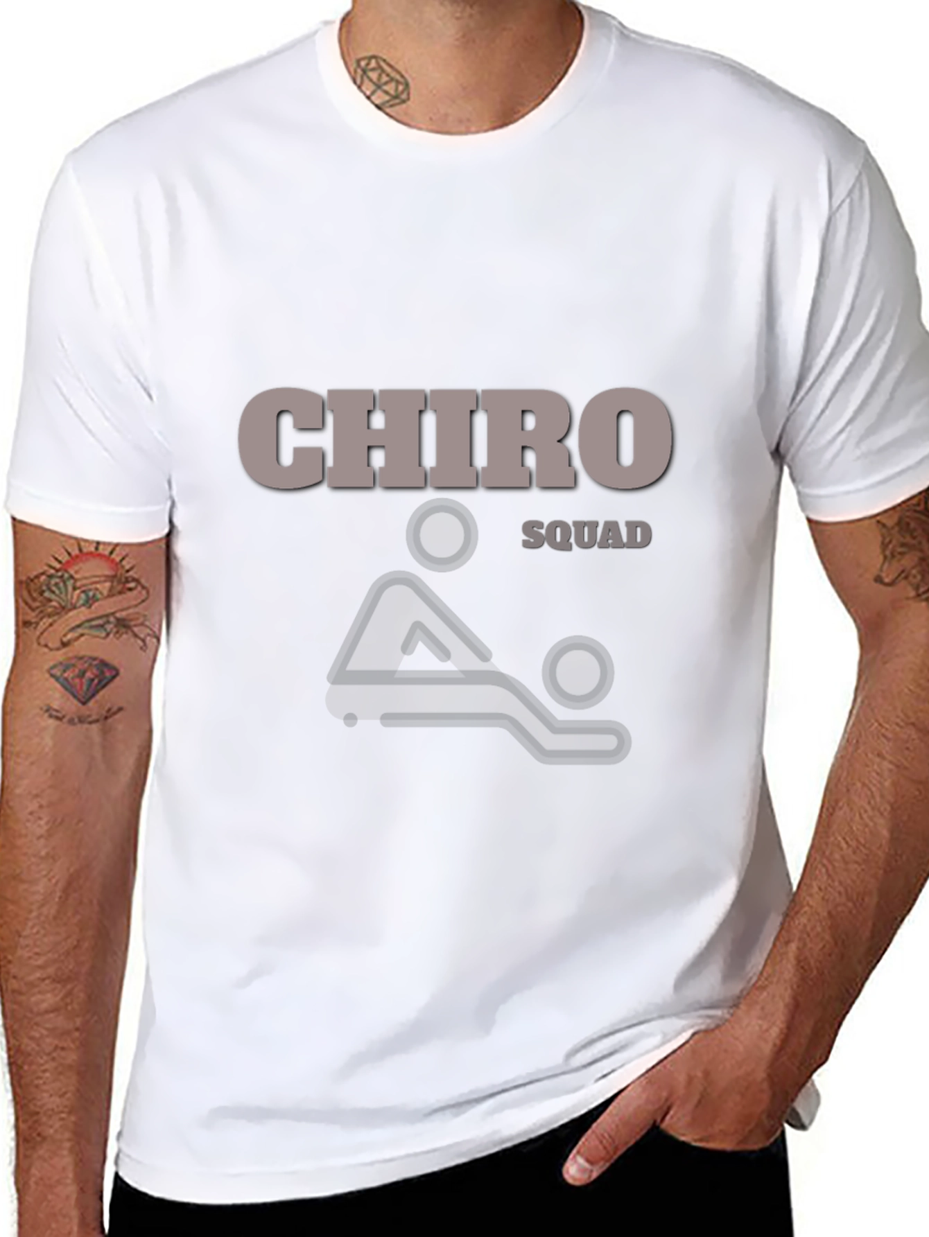 Chiro Squad Graphic T-Shirt - Chiropractic Humor Tee
