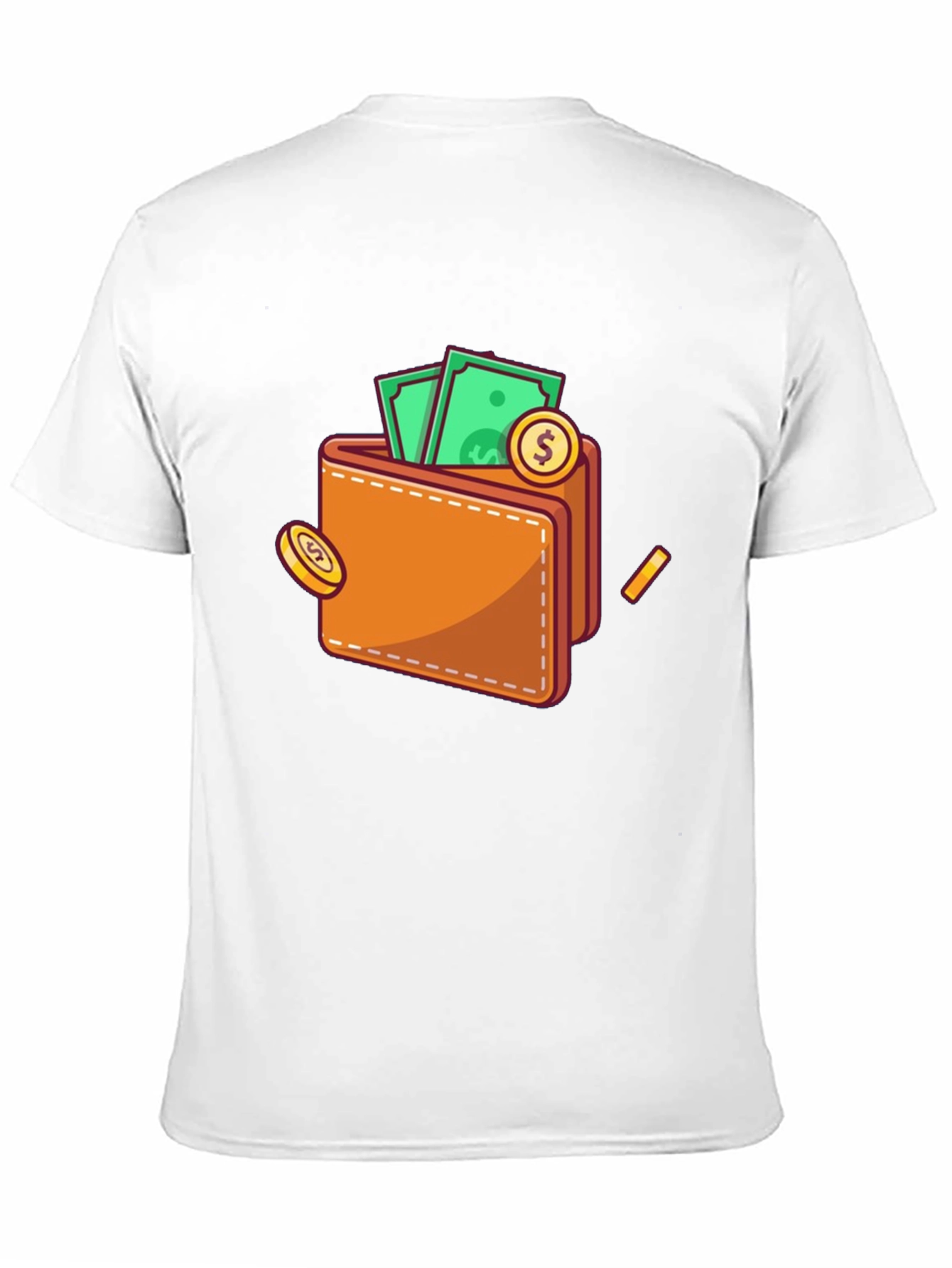 Wallet Graphic T-Shirt - Get Rich Quick