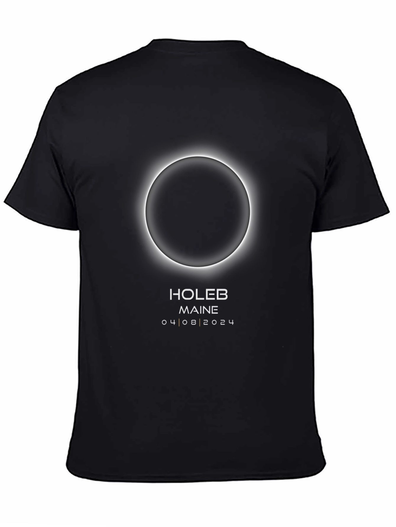 Holeb Maine Solar Eclipse April 8 2024 T-Shirt
