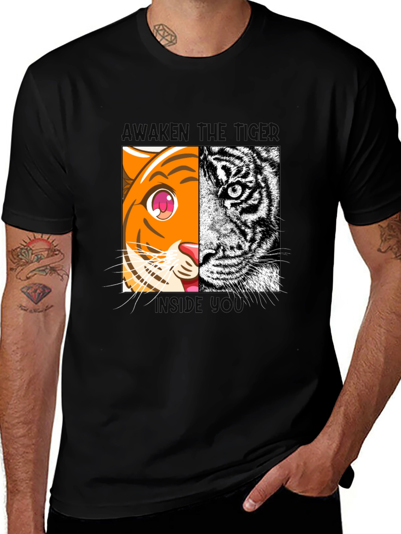 Awaken the Tiger Inside Graphic Tee
