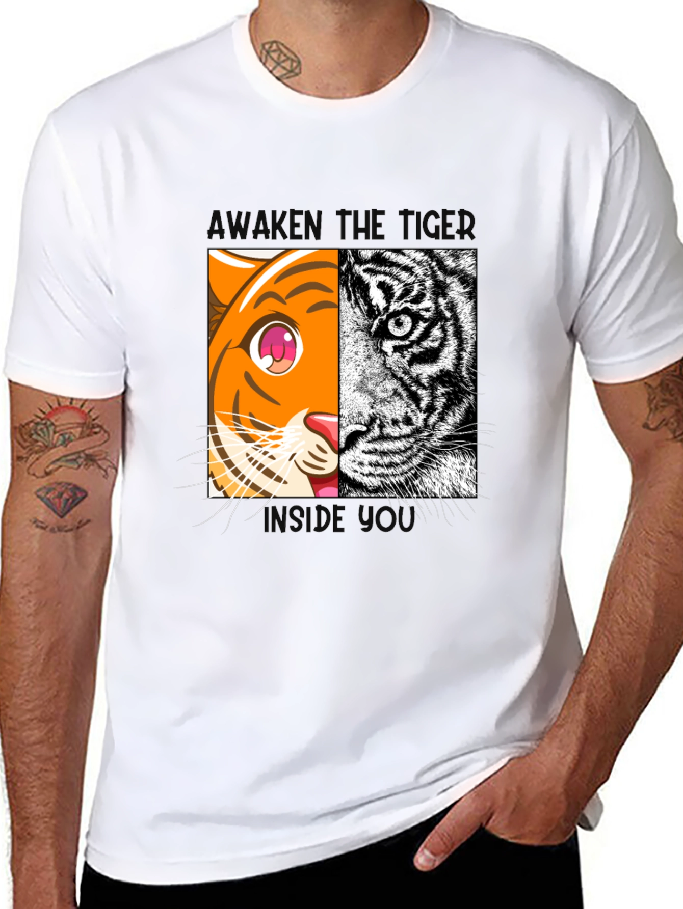 Awaken the Tiger Inside Graphic Tee