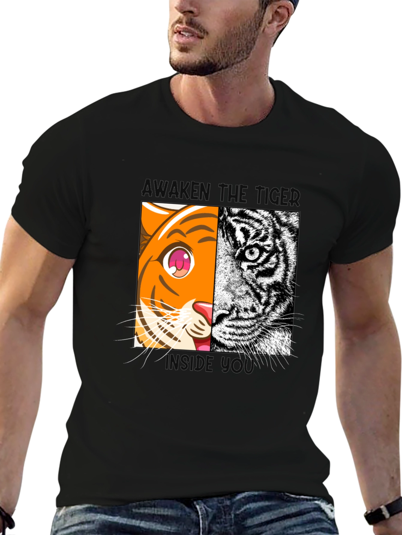 Awaken the Tiger Inside Graphic Tee