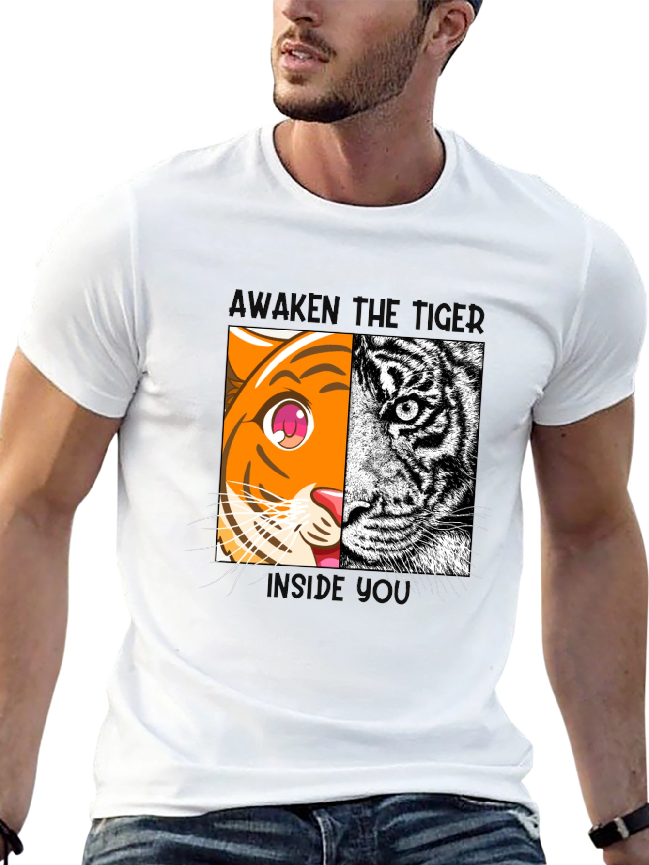 Awaken the Tiger Inside Graphic Tee