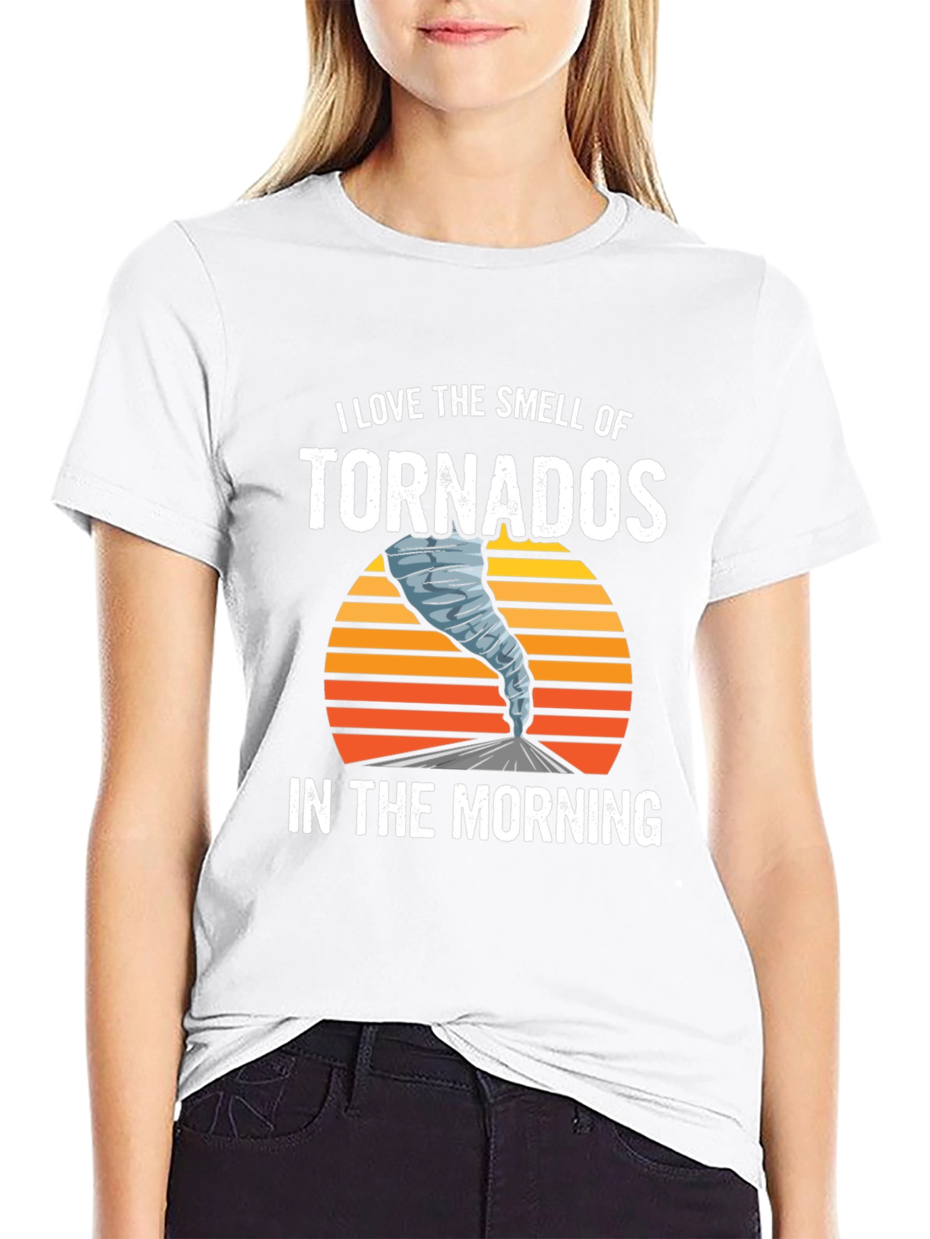I Love The Smell of Tornadoes Graphic Tee