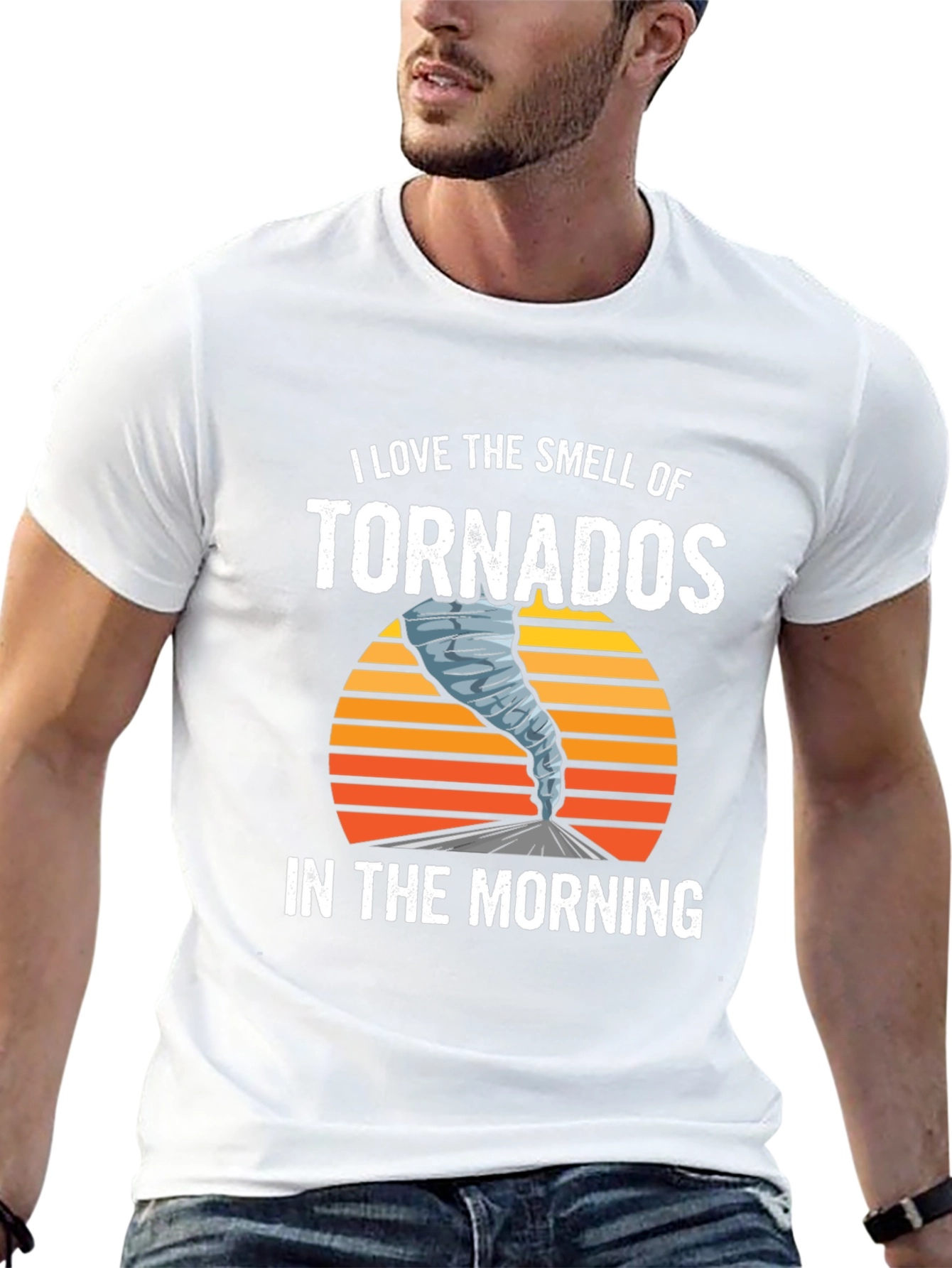 I Love The Smell of Tornadoes Graphic Tee
