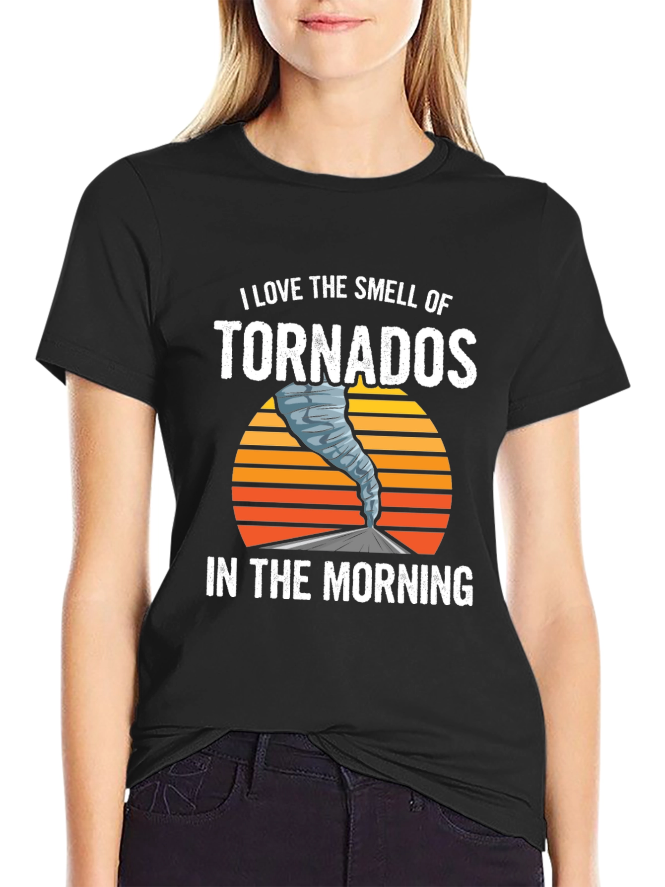 I Love The Smell of Tornadoes Graphic Tee