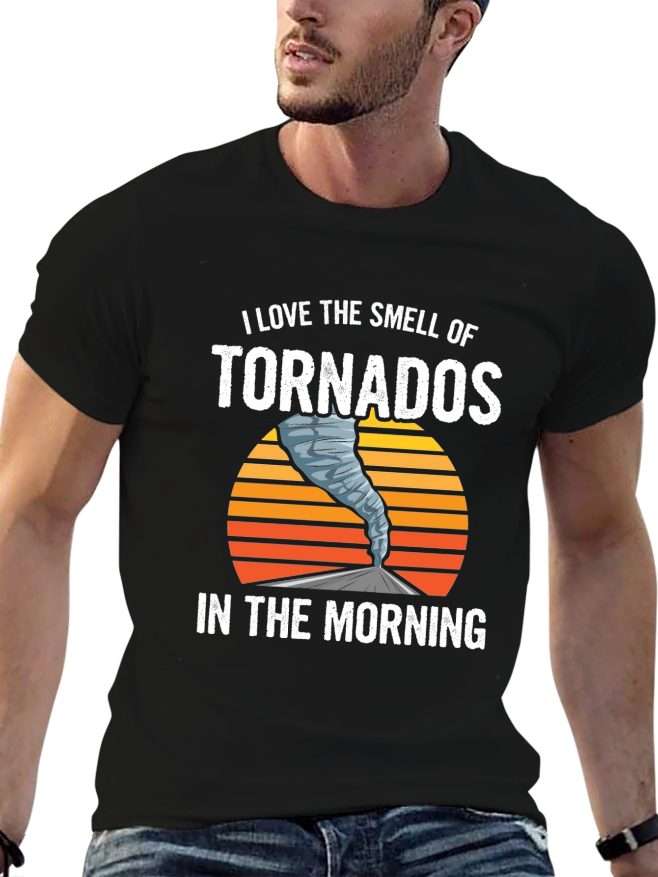 I Love The Smell of Tornadoes Graphic Tee