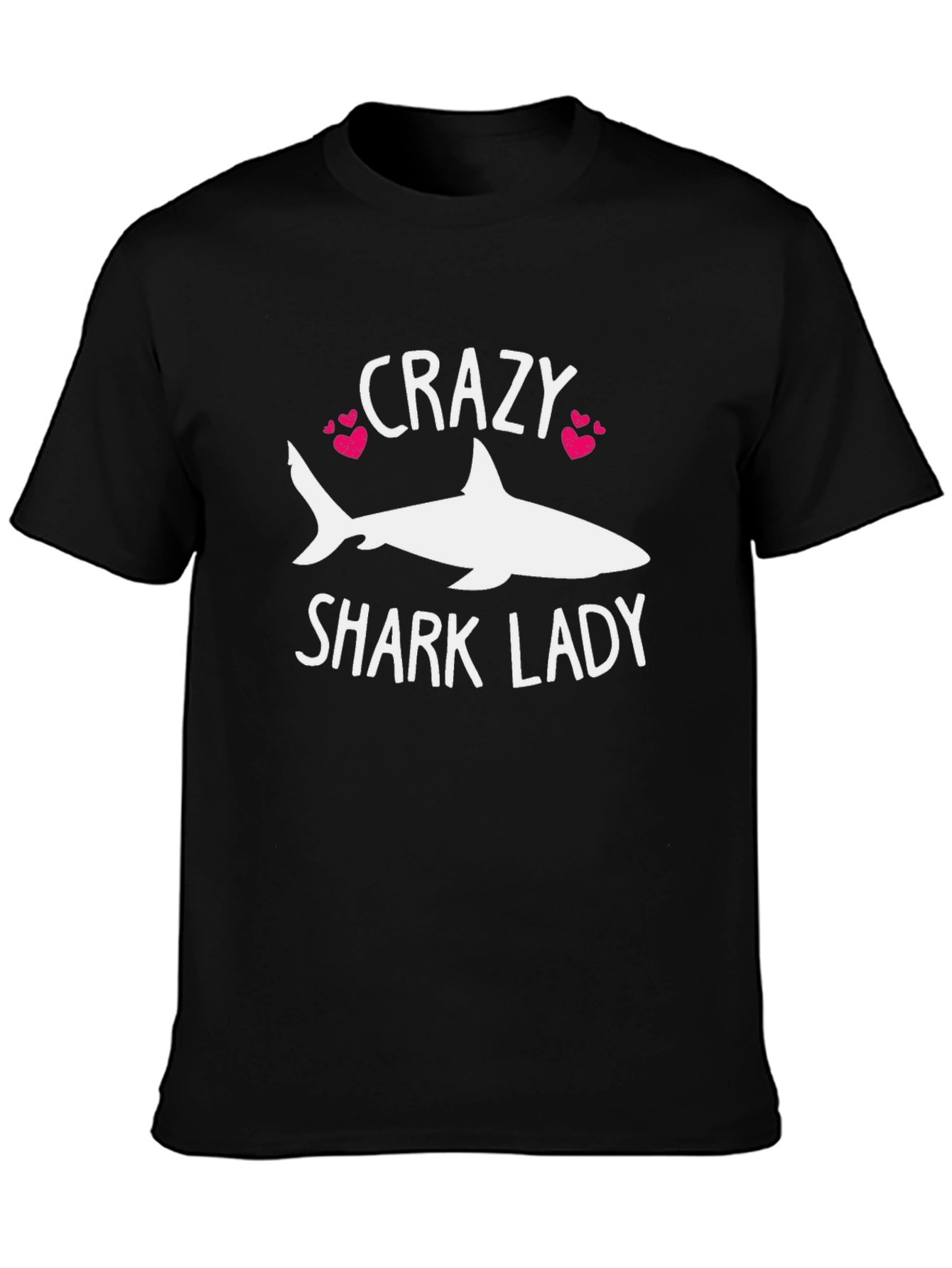 Crazy Shark Lady T-Shirt