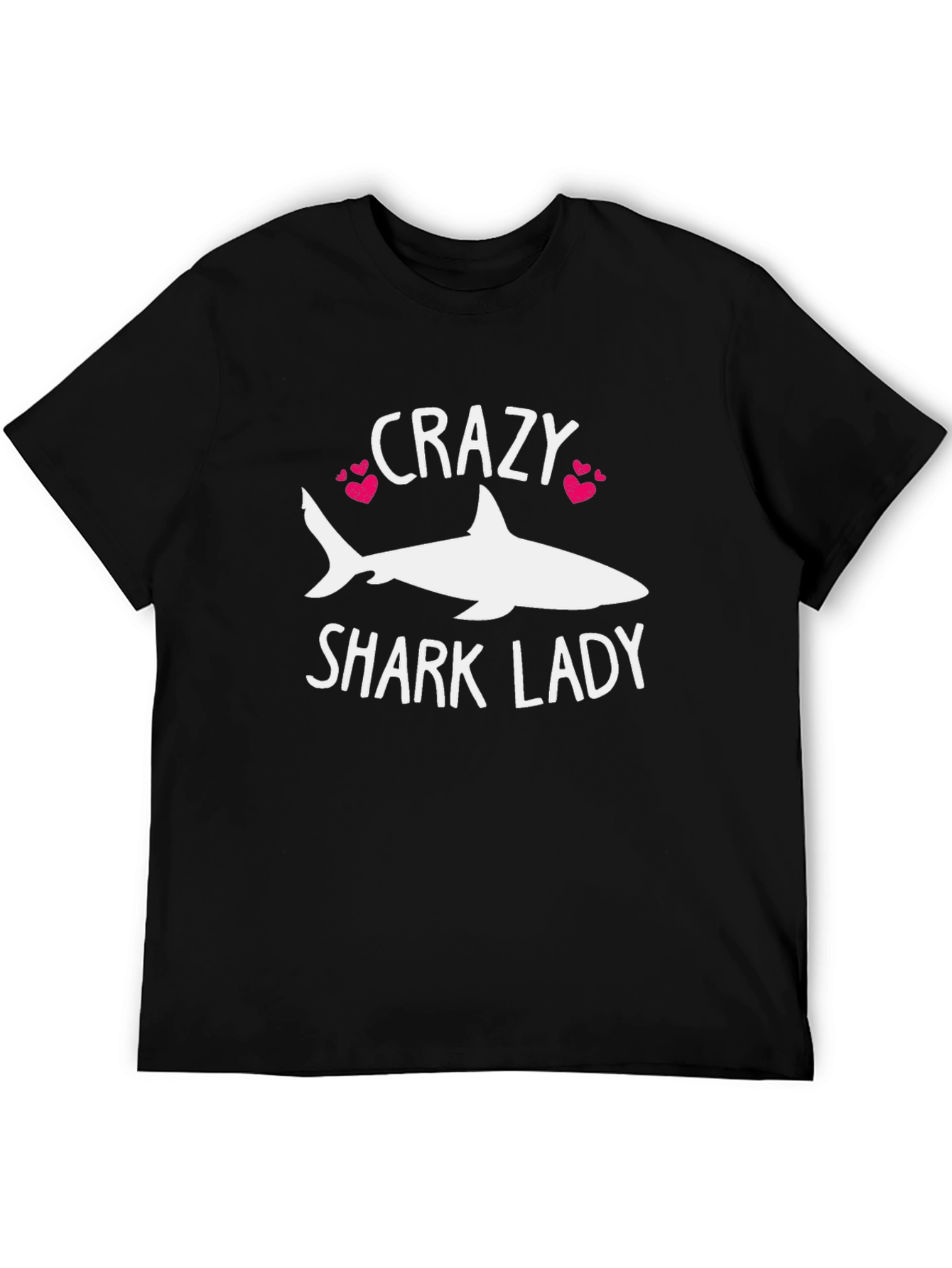 Crazy Shark Lady T-Shirt