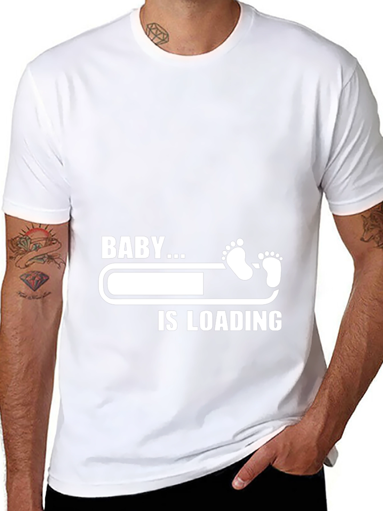 Baby is Loading Funny Pregnancy T-Shirt