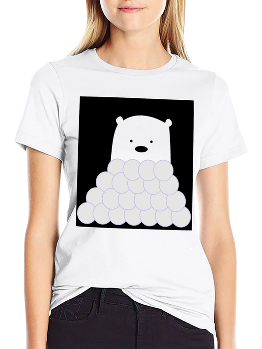 Ice Bear Snowball Fight T-Shirt