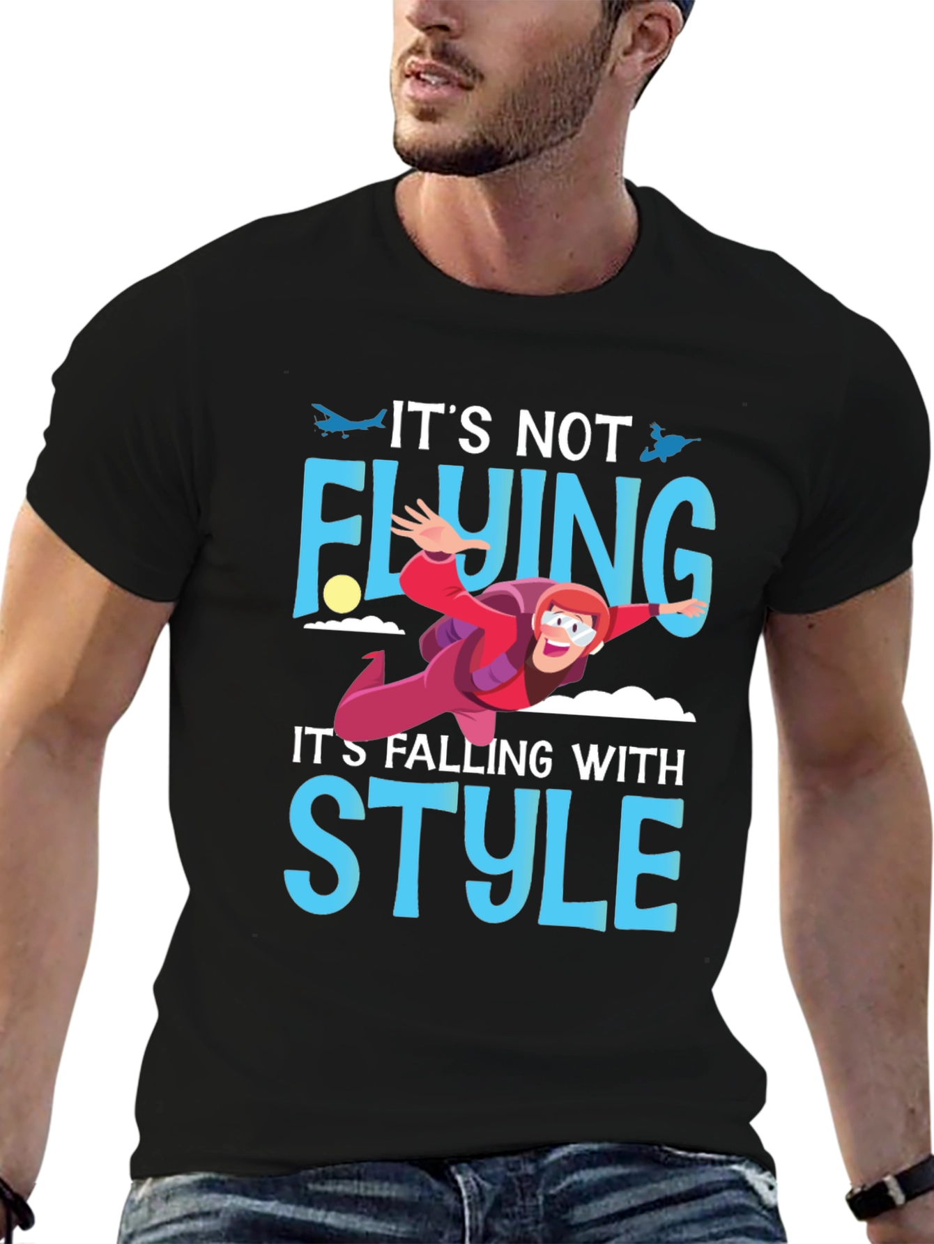 Falling With Style Graphic T-Shirt