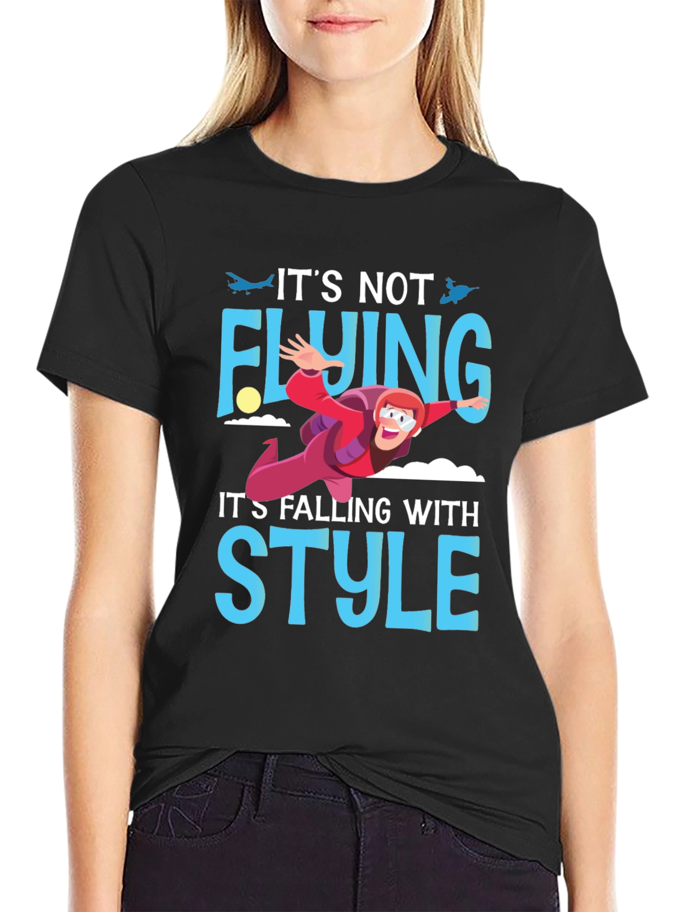 Falling With Style Graphic T-Shirt