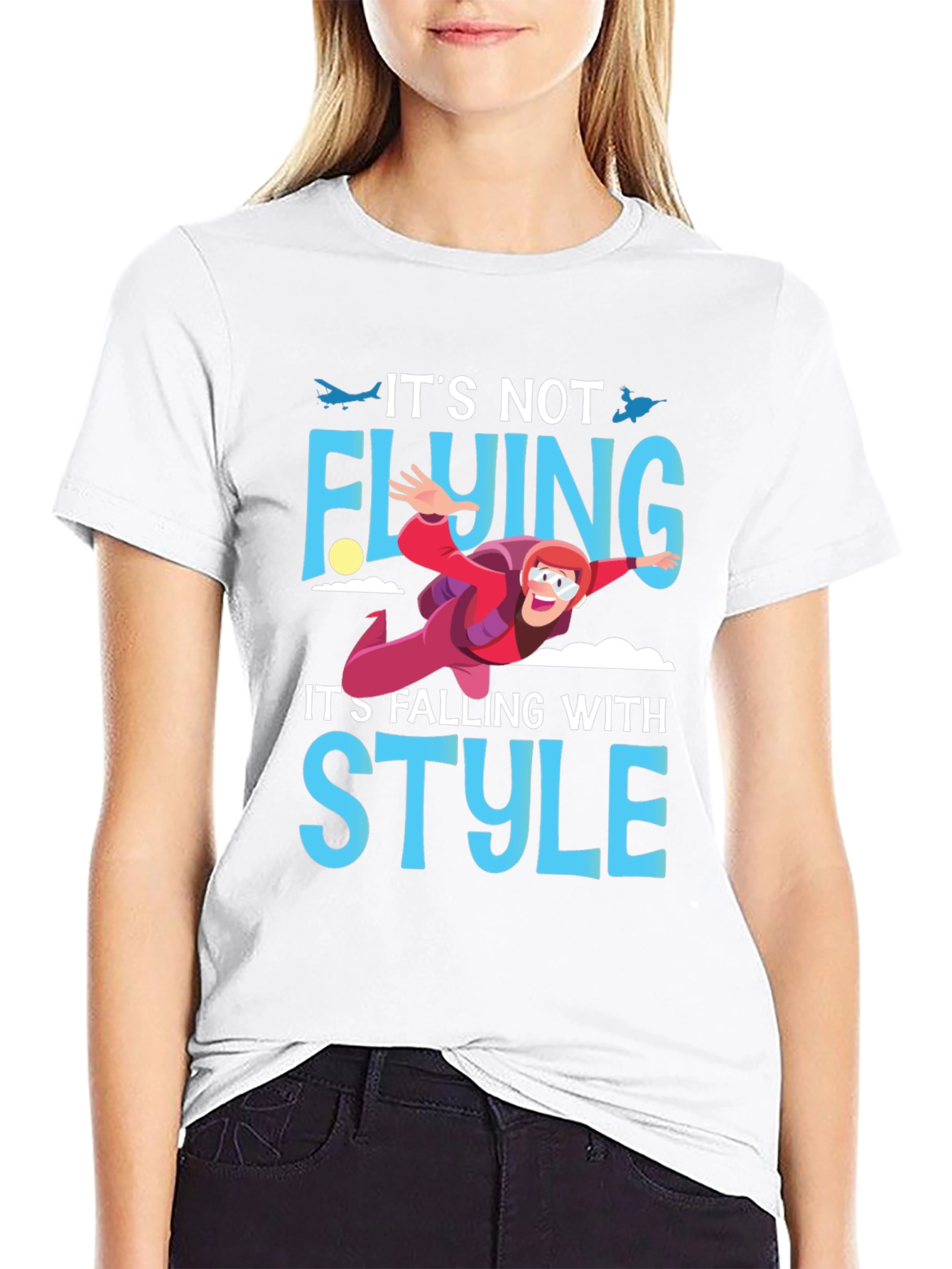 Falling With Style Graphic T-Shirt