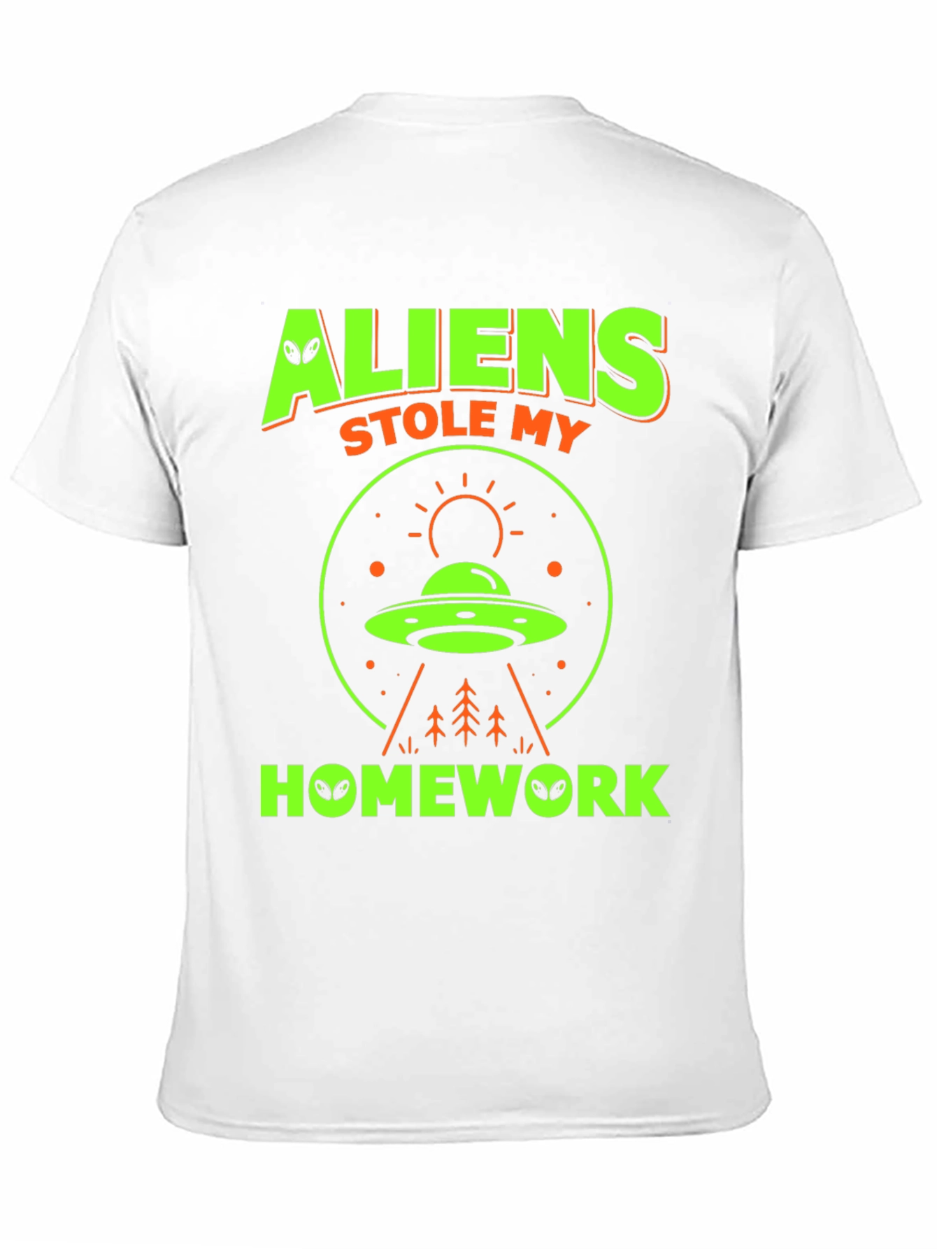 Aliens Stole My Homework Graphic Tee