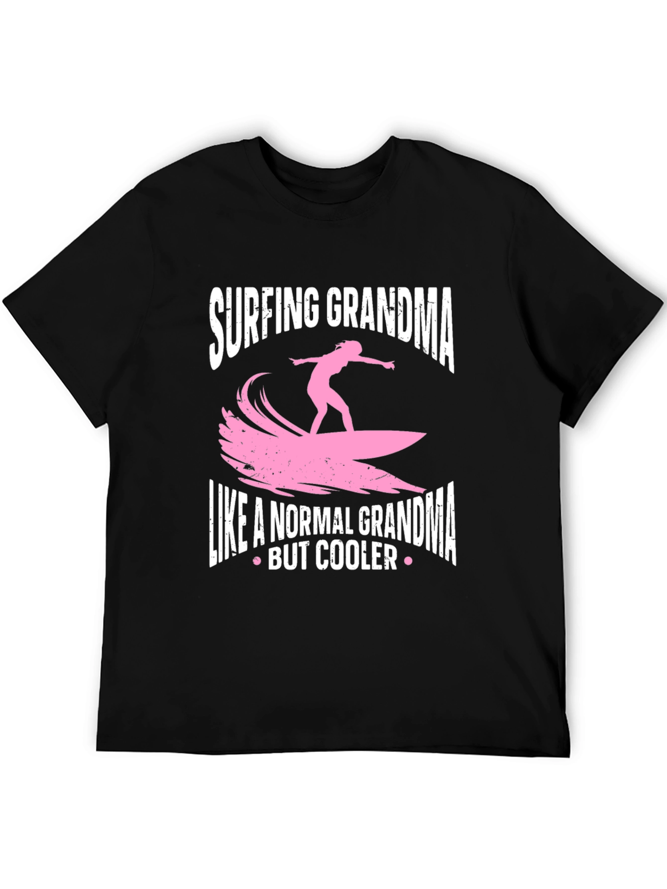 Surfing Grandma T-Shirt - Cool Grandma Tee