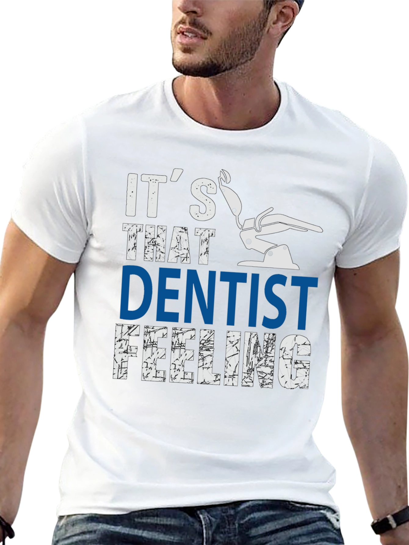 Dentist Feeling Graphic Tee - Comfortable Cotton Blend