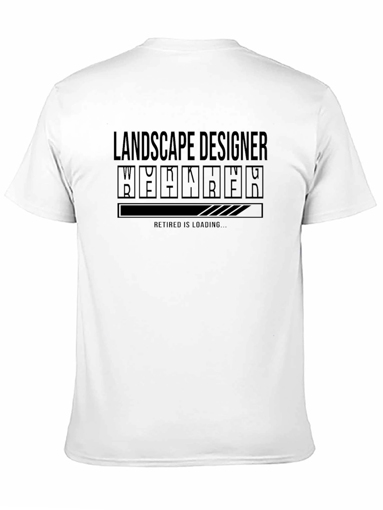 Landscape Designer Retirement Loading T-Shirt