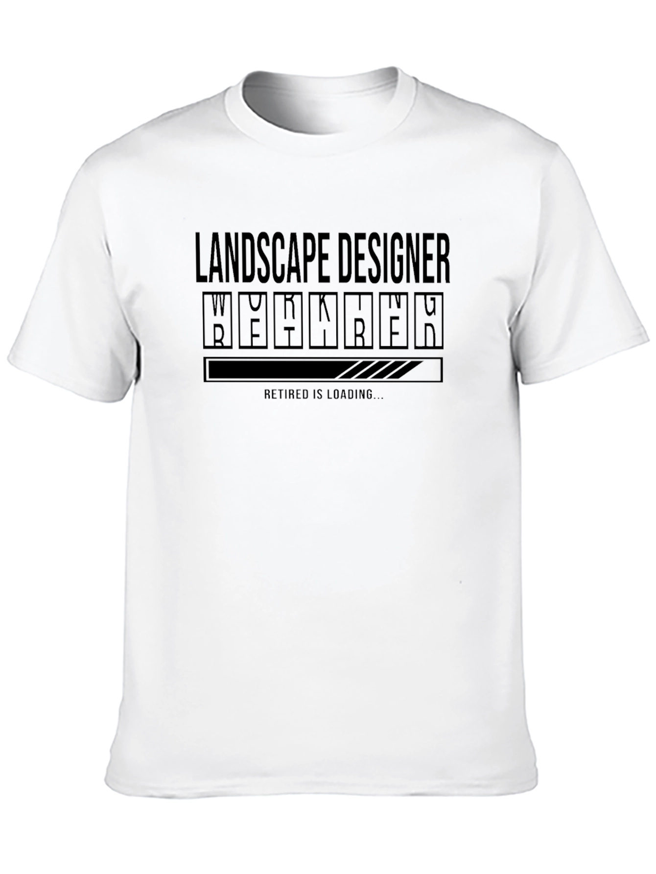 Landscape Designer Retirement Loading T-Shirt
