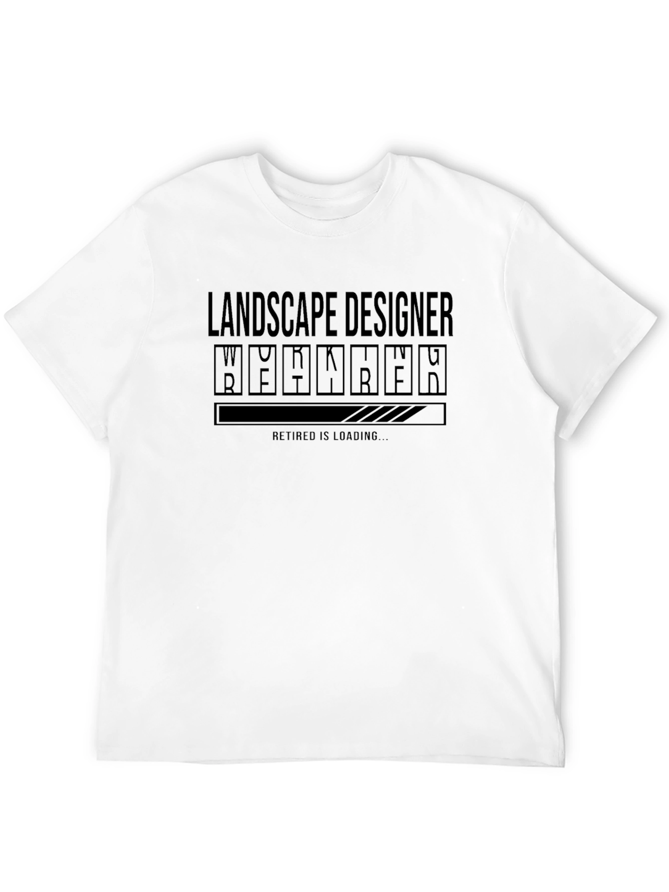 Landscape Designer Retirement Loading T-Shirt