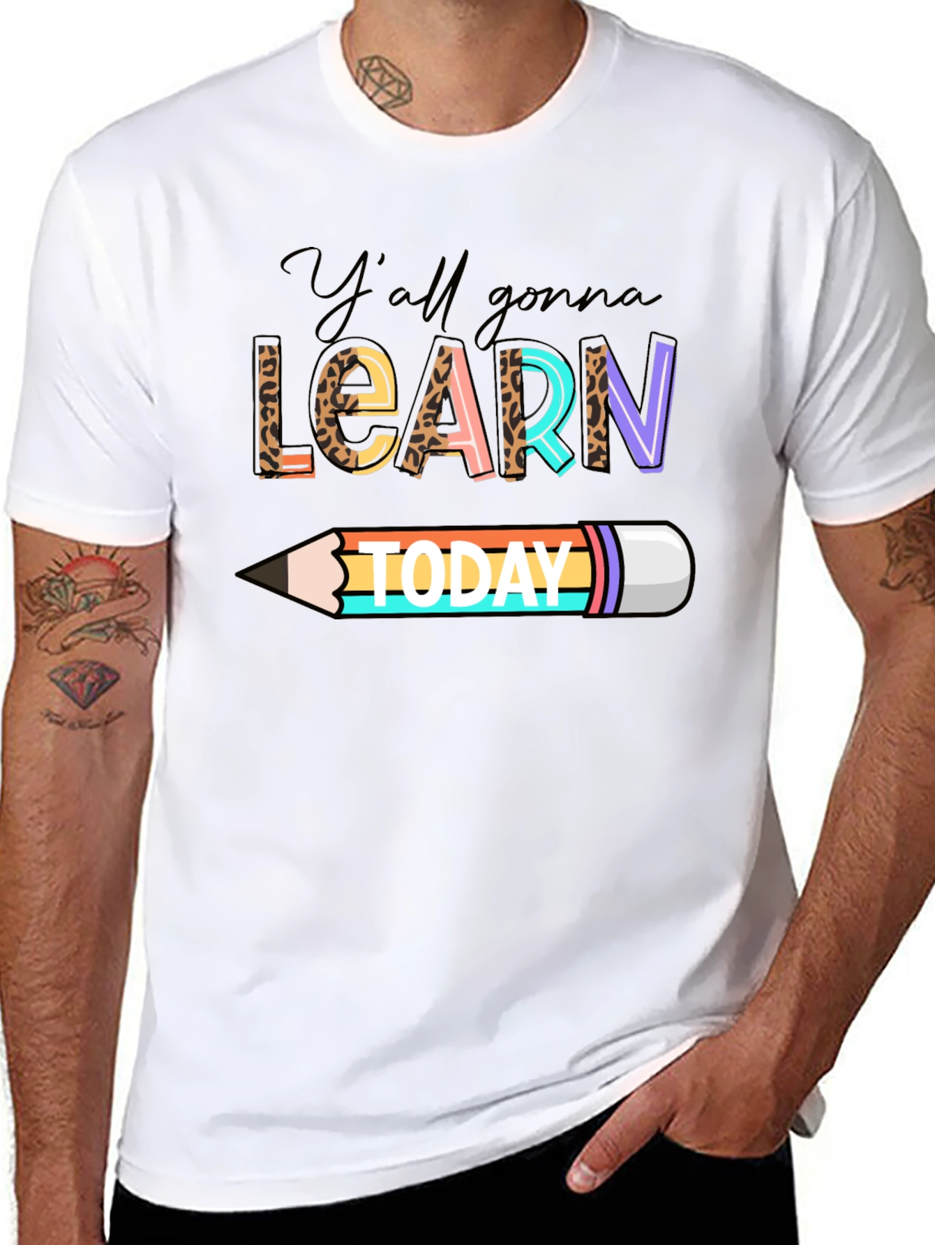 Yall Gonna Learn Today Graphic Tee