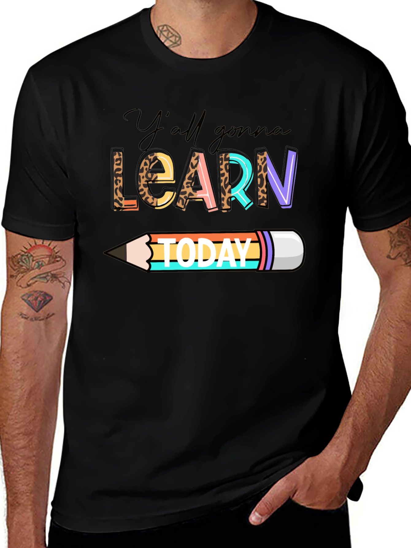 Yall Gonna Learn Today Graphic Tee