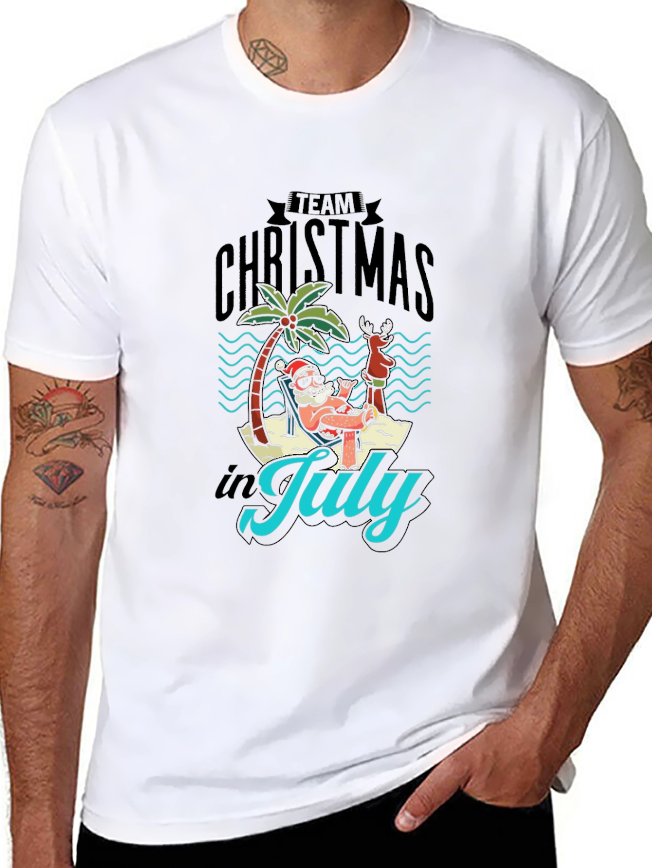 Christmas in July Graphic T-Shirt