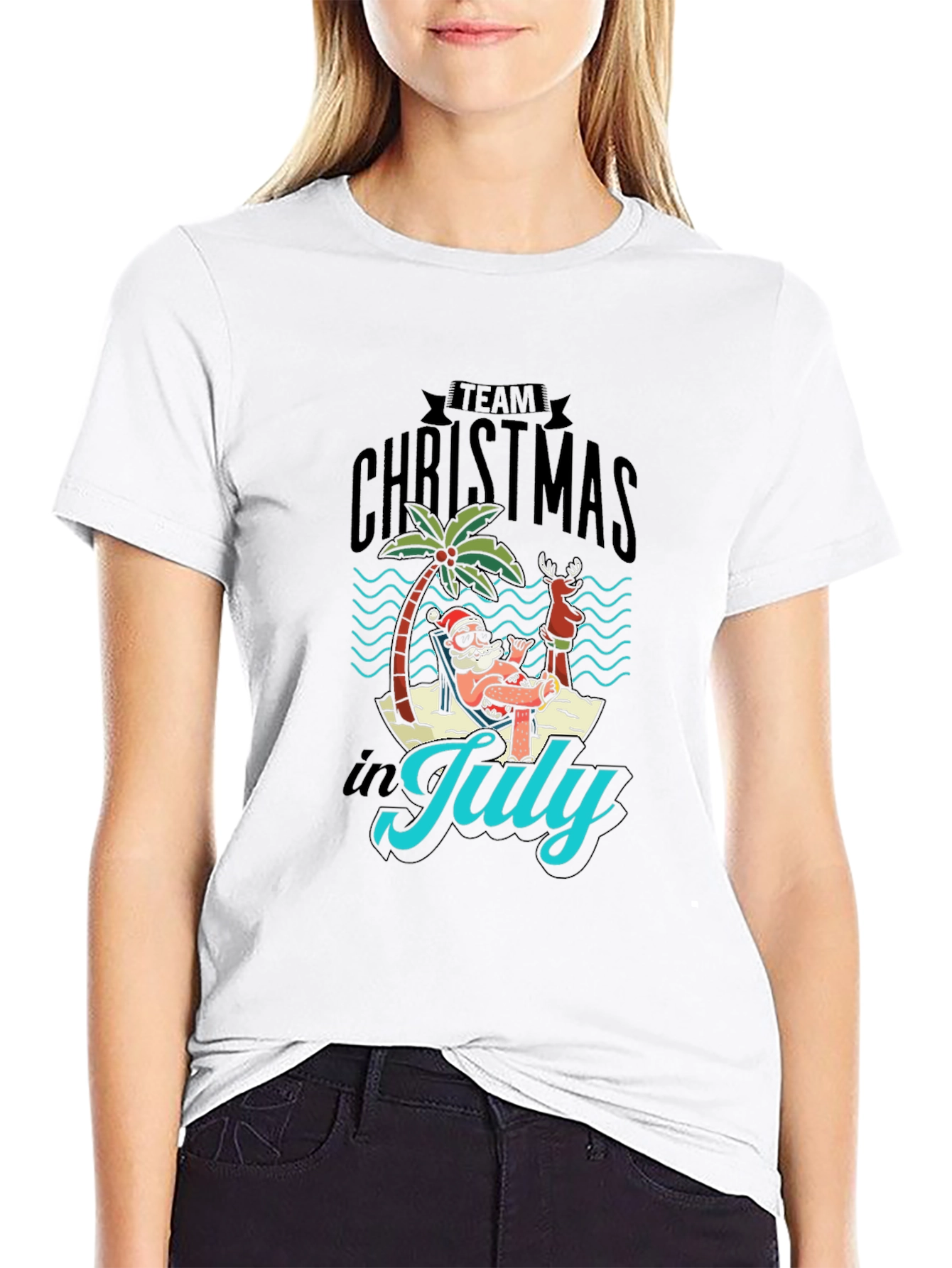 Christmas in July Graphic T-Shirt