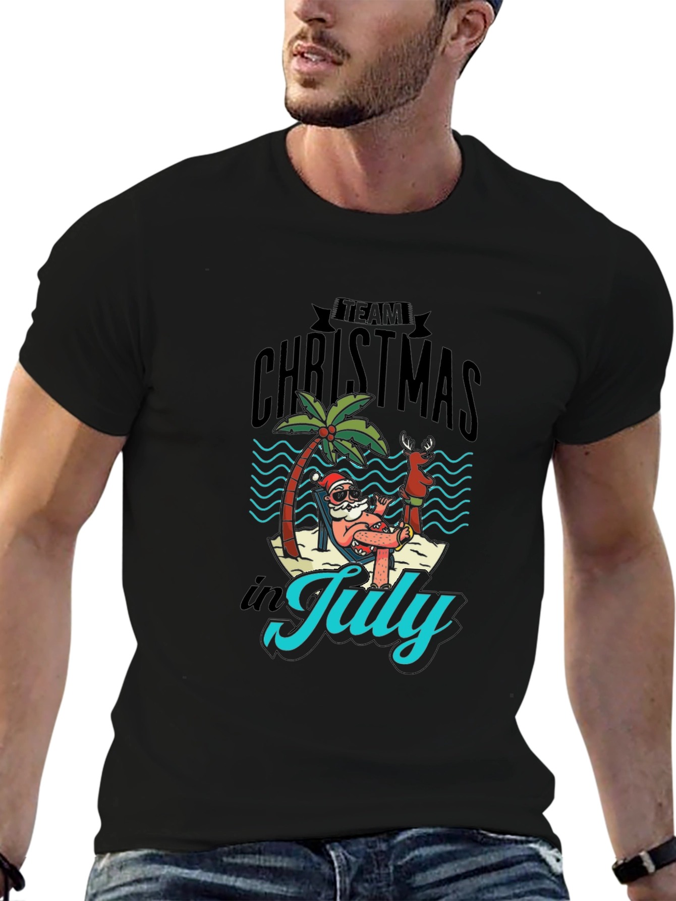 Christmas in July Graphic T-Shirt