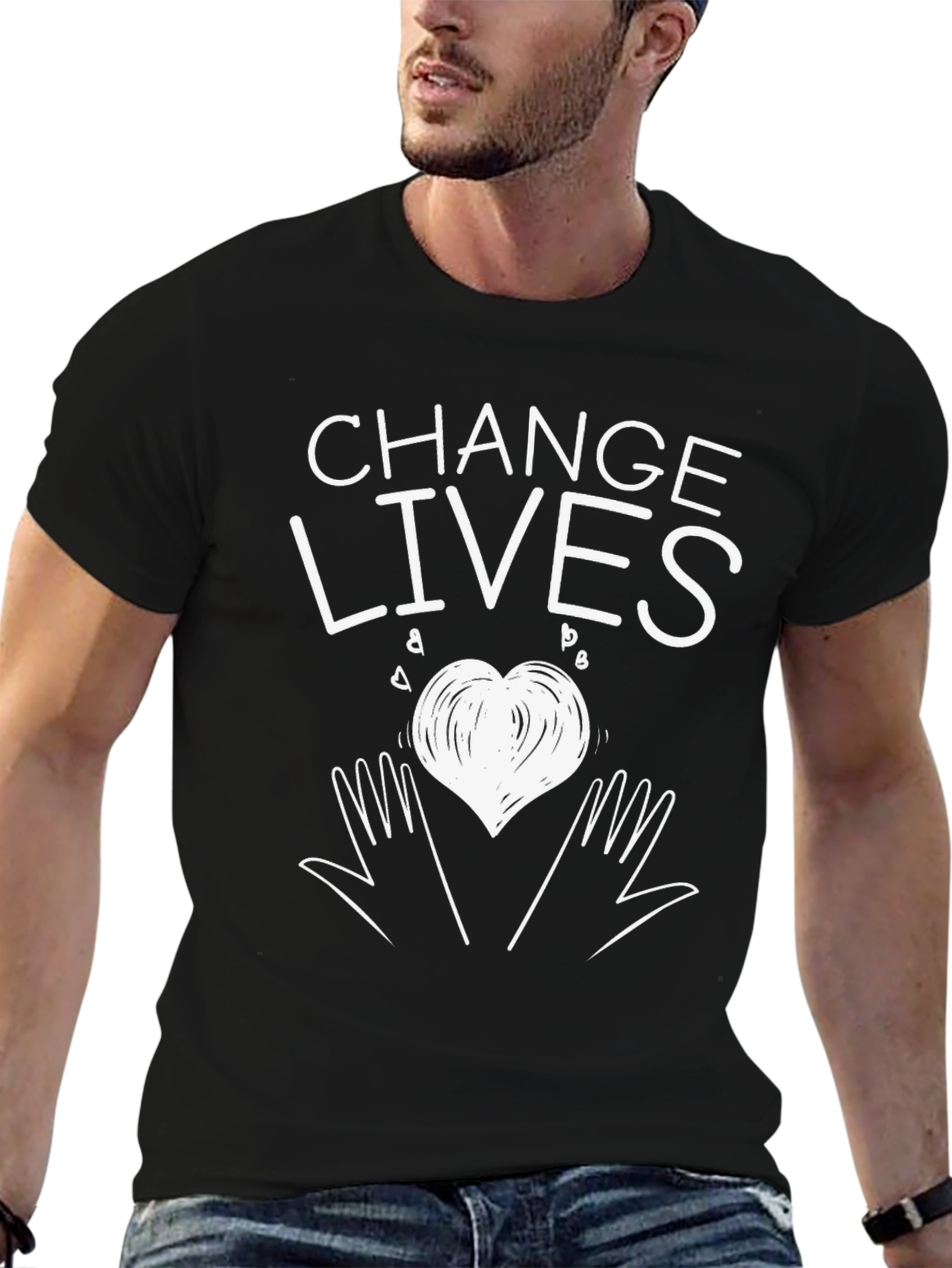 Change Lives Graphic T-Shirt