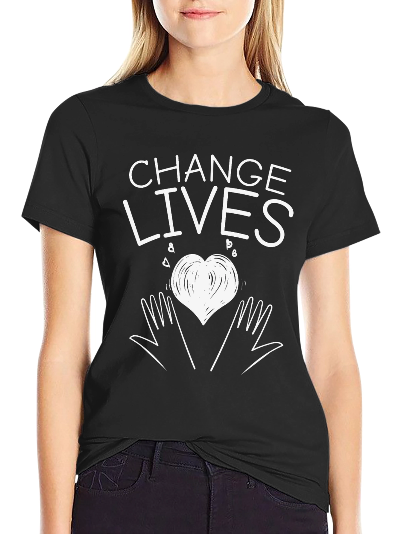 Change Lives Graphic T-Shirt