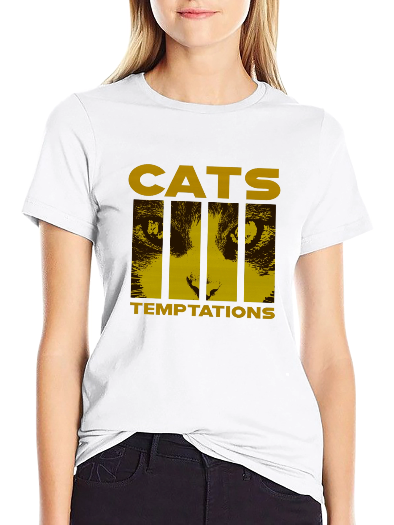 Cats Temptations Graphic T-Shirt