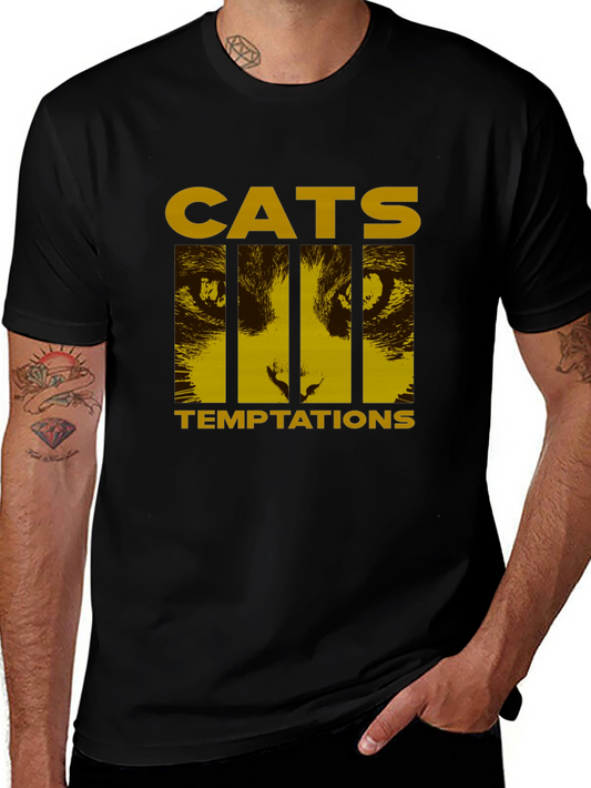 Cats Temptations Graphic T-Shirt
