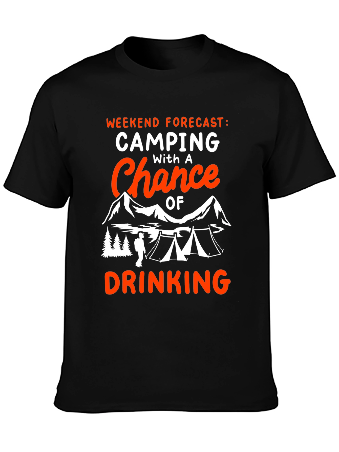 Camping and Drinking Weekend T-Shirt