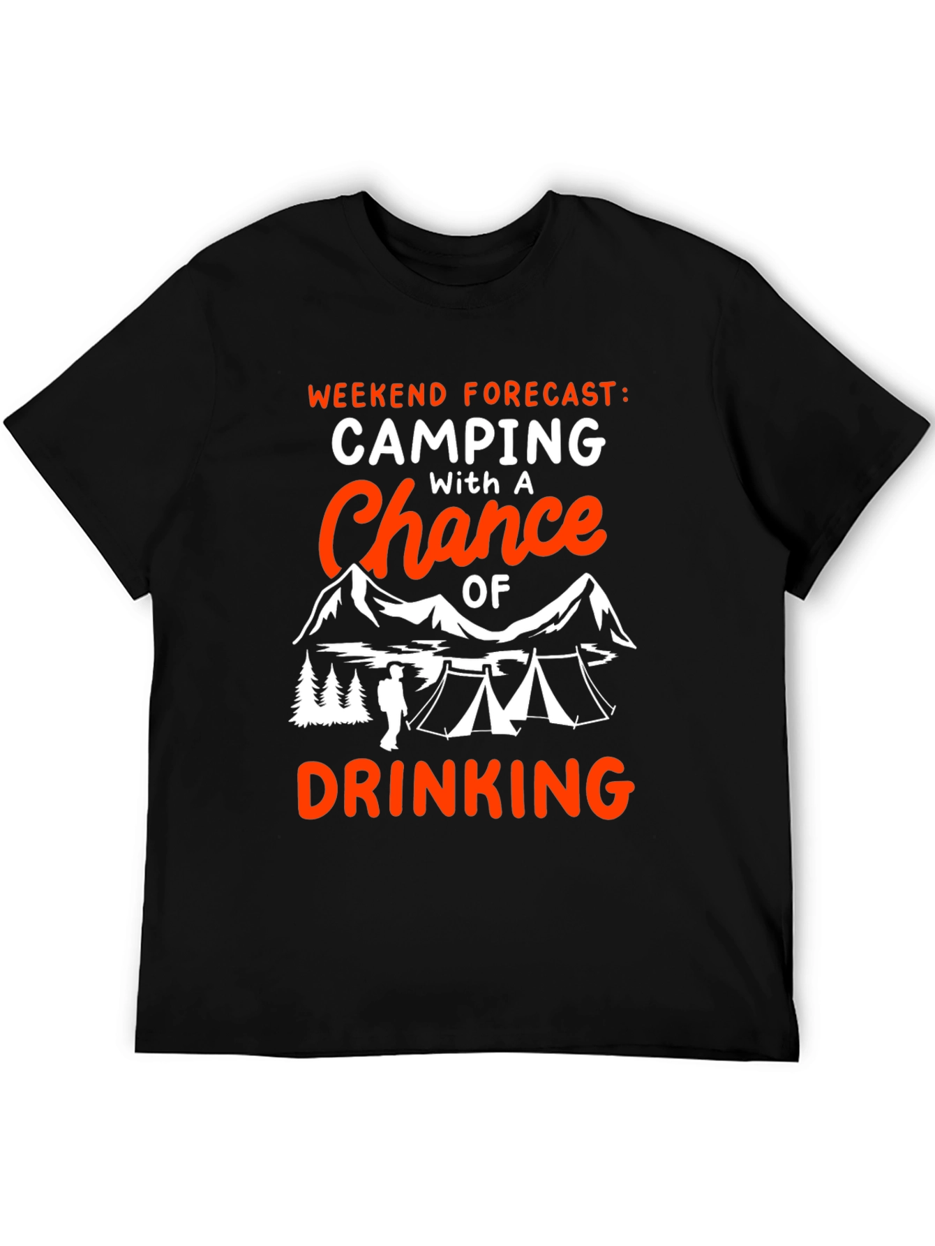Camping and Drinking Weekend T-Shirt