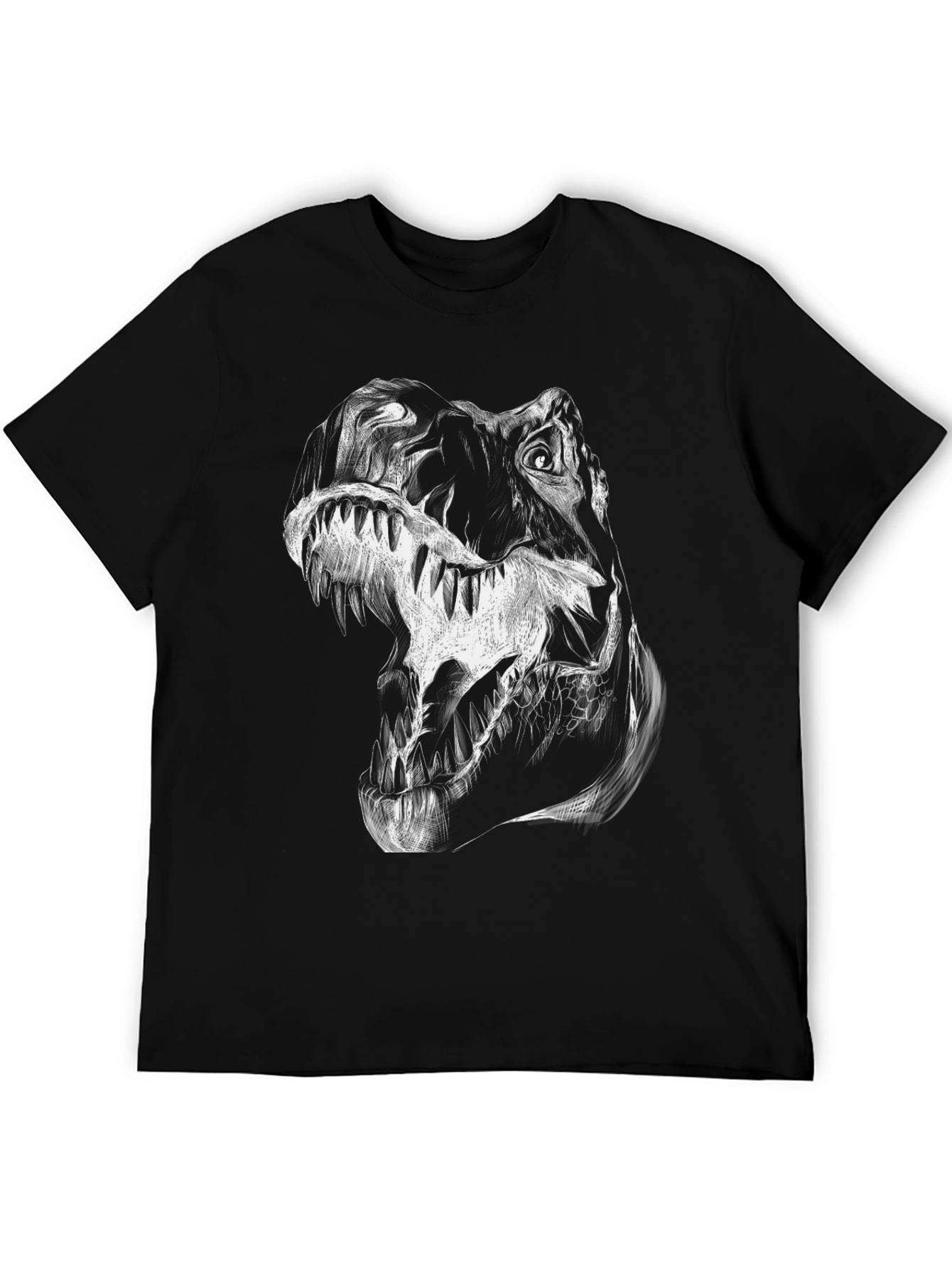 Dinosaur Graphic Tee - Black T-Rex Shirt