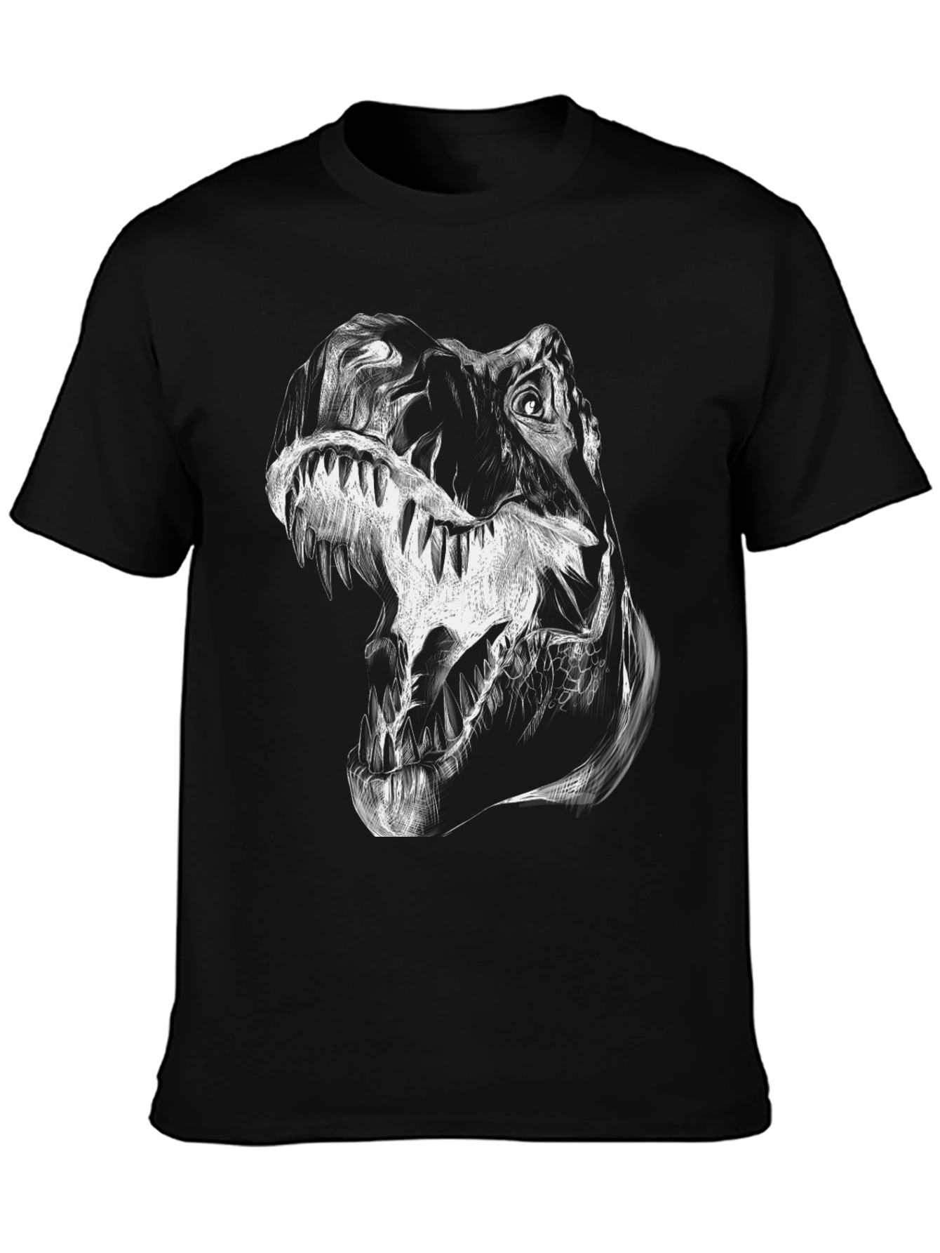 Dinosaur Graphic Tee - Black T-Rex Shirt
