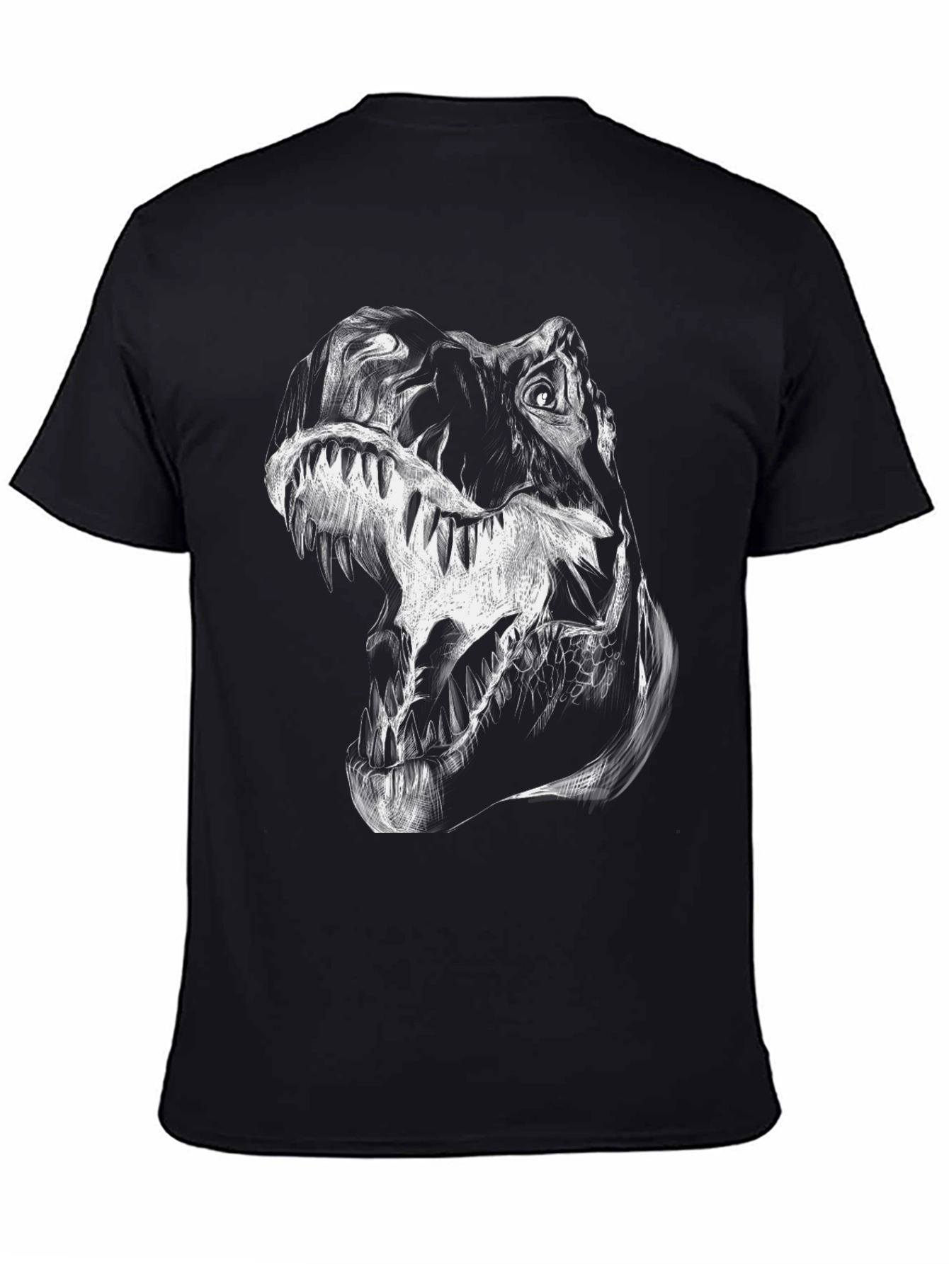 Dinosaur Graphic Tee - Black T-Rex Shirt