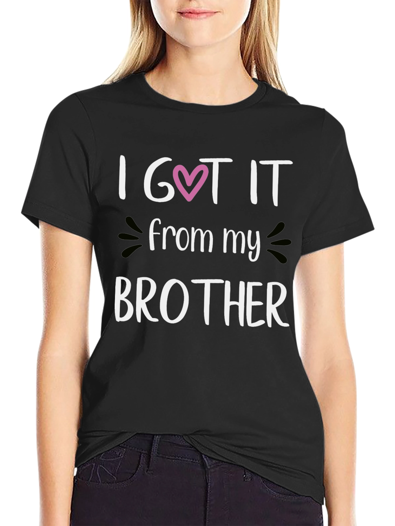 I Got It From My Brother Graphic Tee