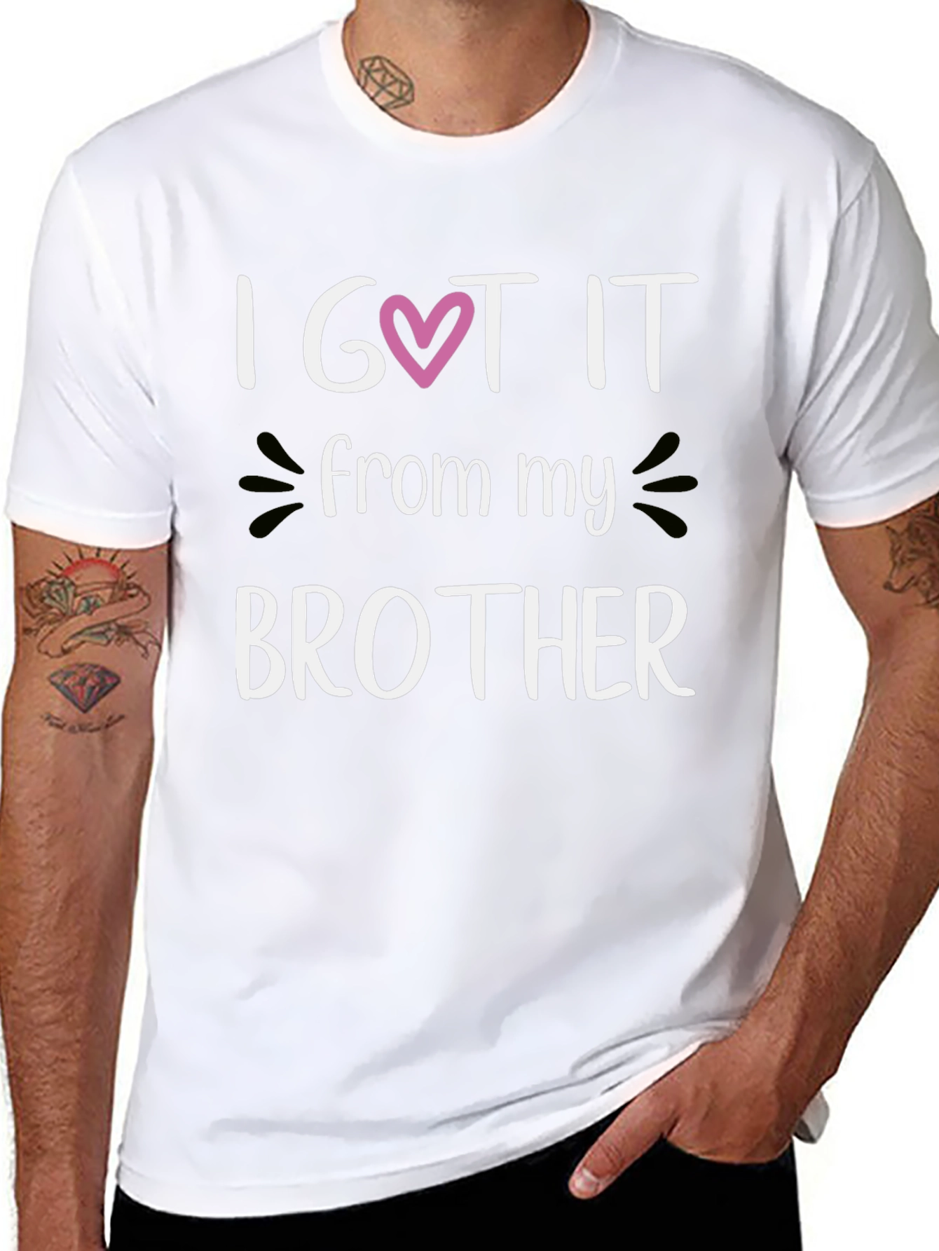 I Got It From My Brother Graphic Tee