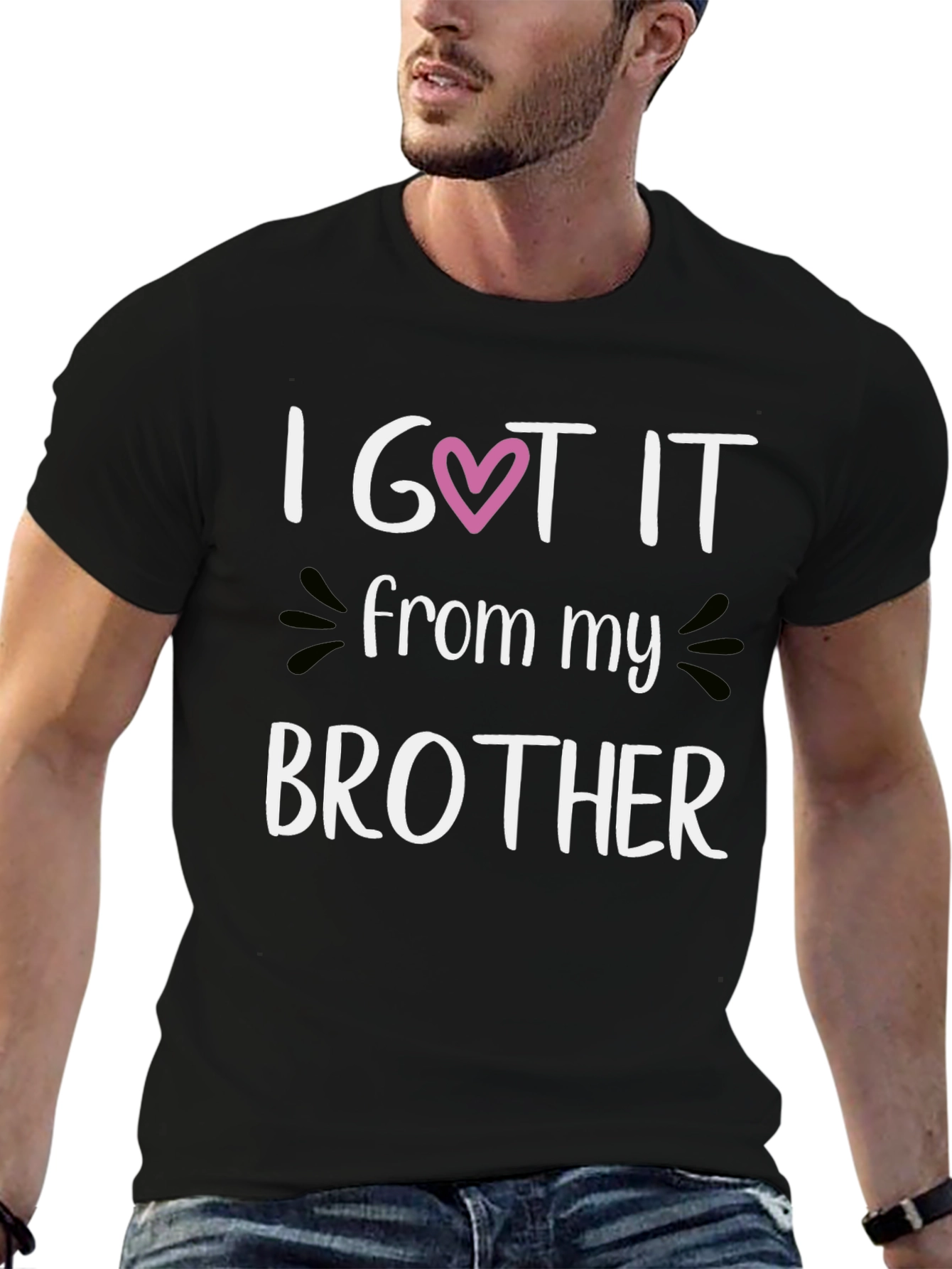 I Got It From My Brother Graphic Tee