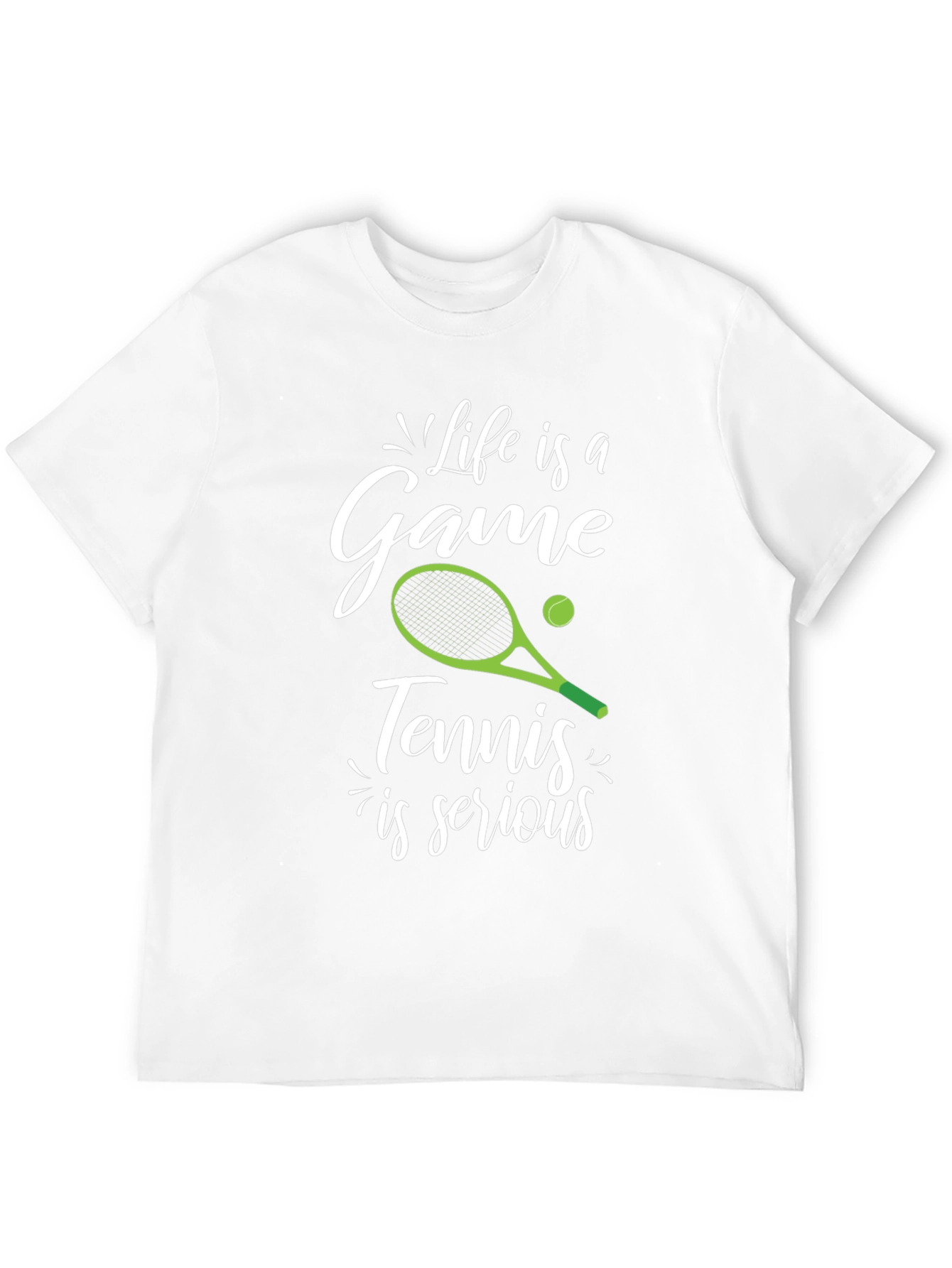 Life is a Game Tennis T-Shirt