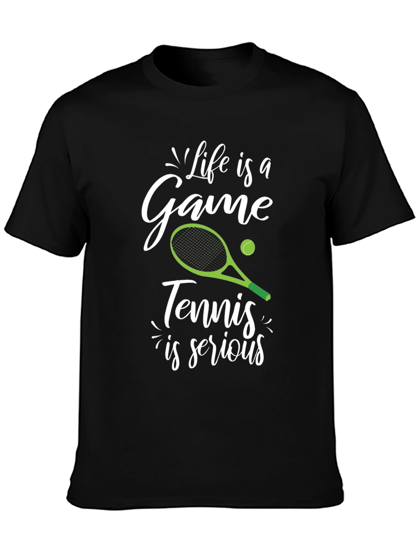 Life is a Game Tennis T-Shirt