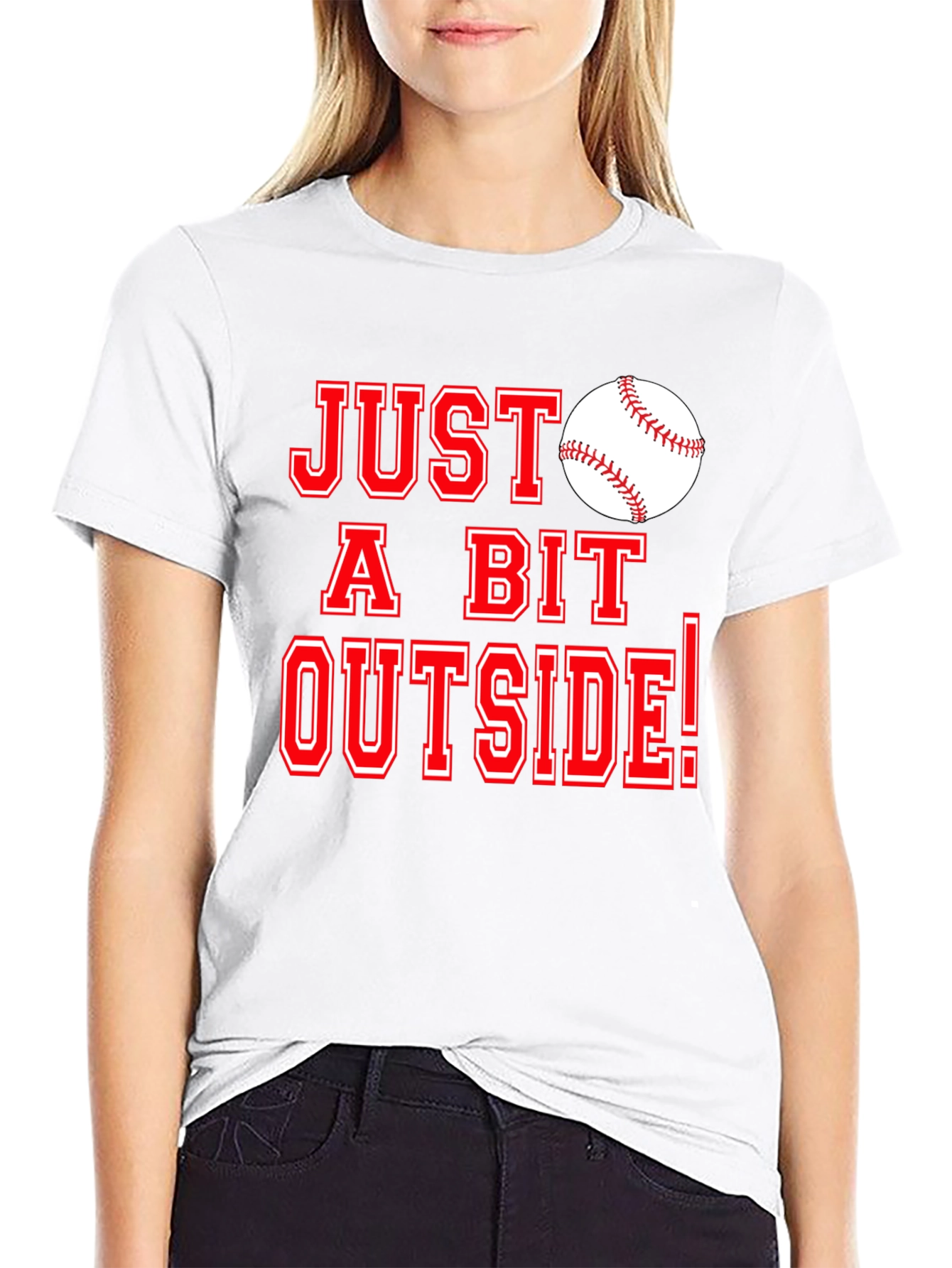 Just A Bit Outside Graphic Tee