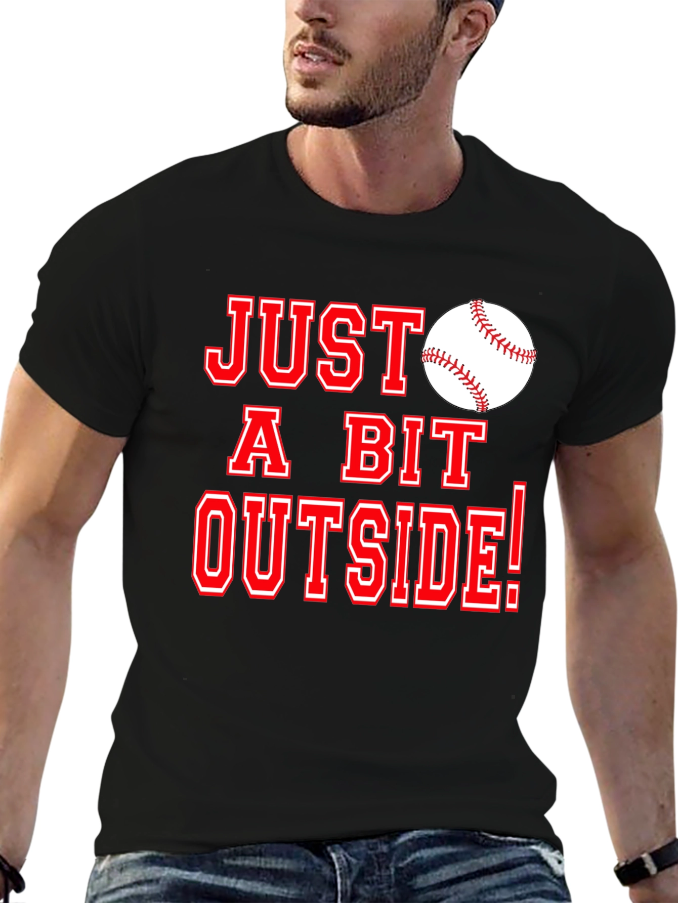 Just A Bit Outside Graphic Tee