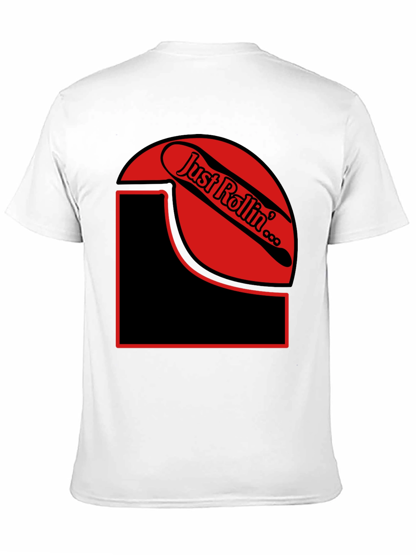 Just Rollin Graphic T-Shirt - Unique Design